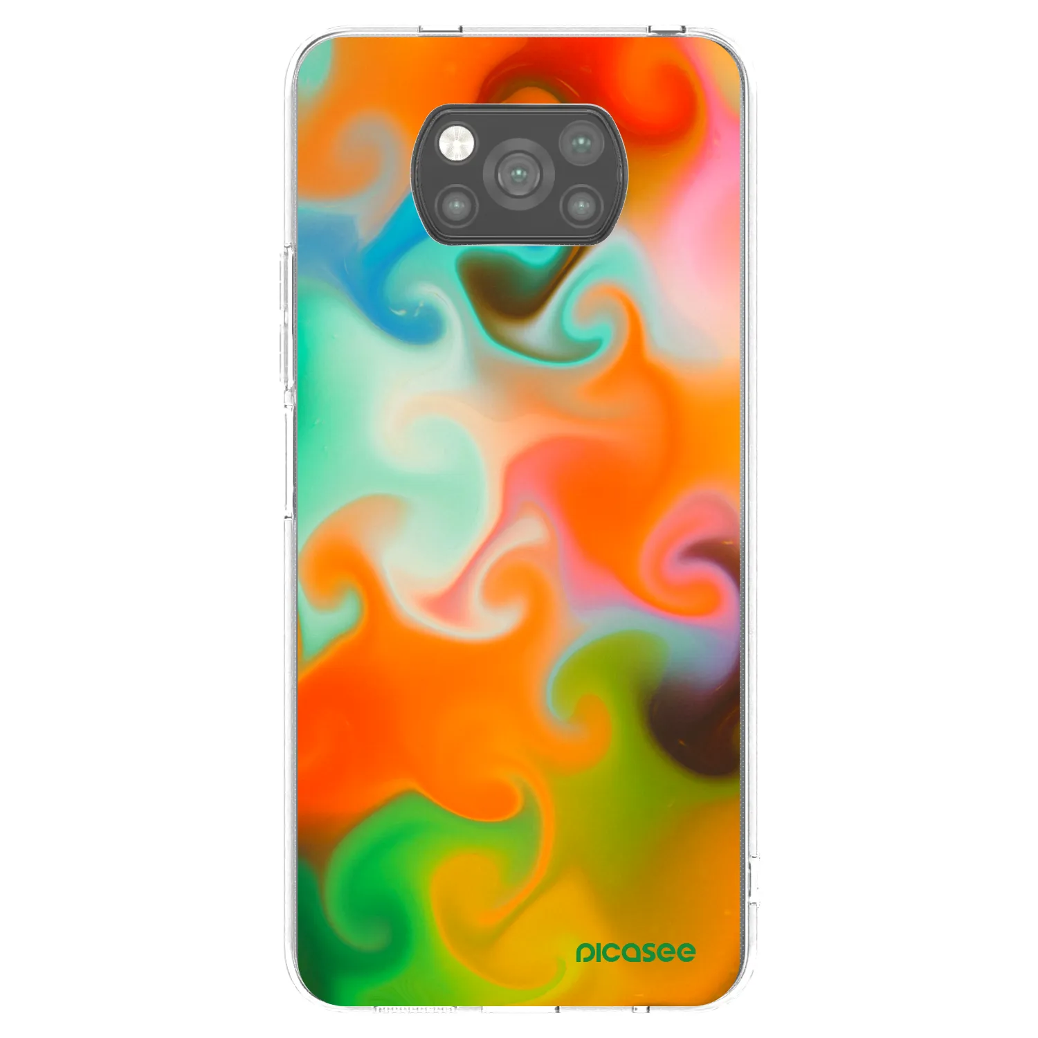 Picasee silikonski črni ovitek za Xiaomi Poco X3 Pro - Juice