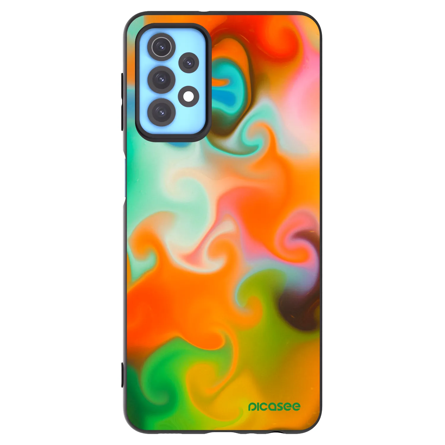 Picasee silikonski črni ovitek za Samsung Galaxy A32 4G SM-A325F - Juice