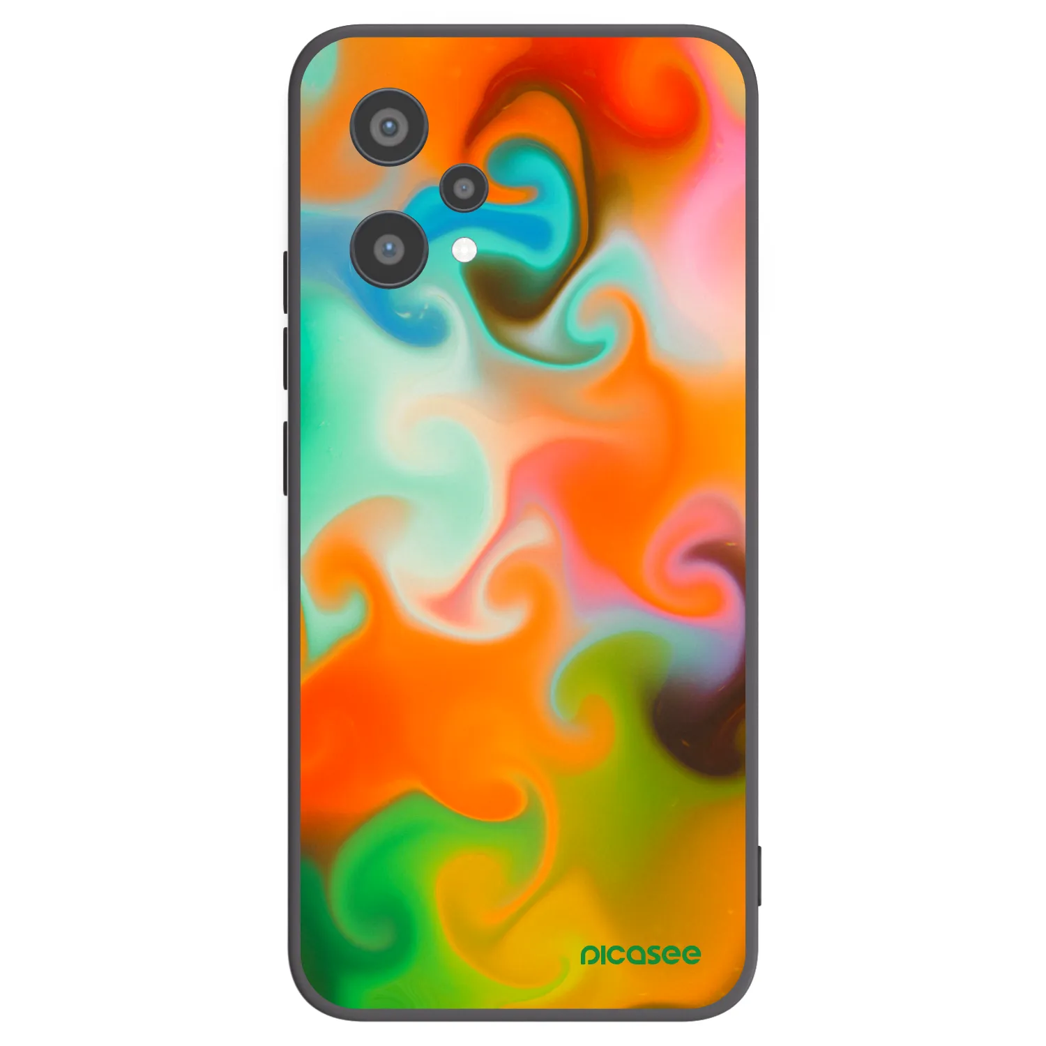 Picasee silikonski črni ovitek za Realme 9 Pro 5G - Juice