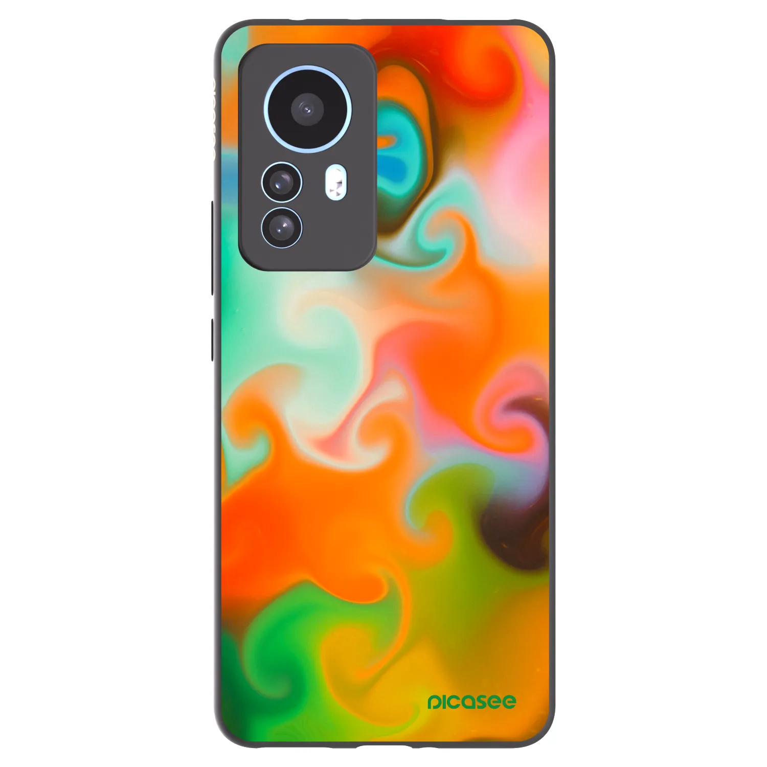 Picasee silikonski črni ovitek za Xiaomi 12T Pro - Juice