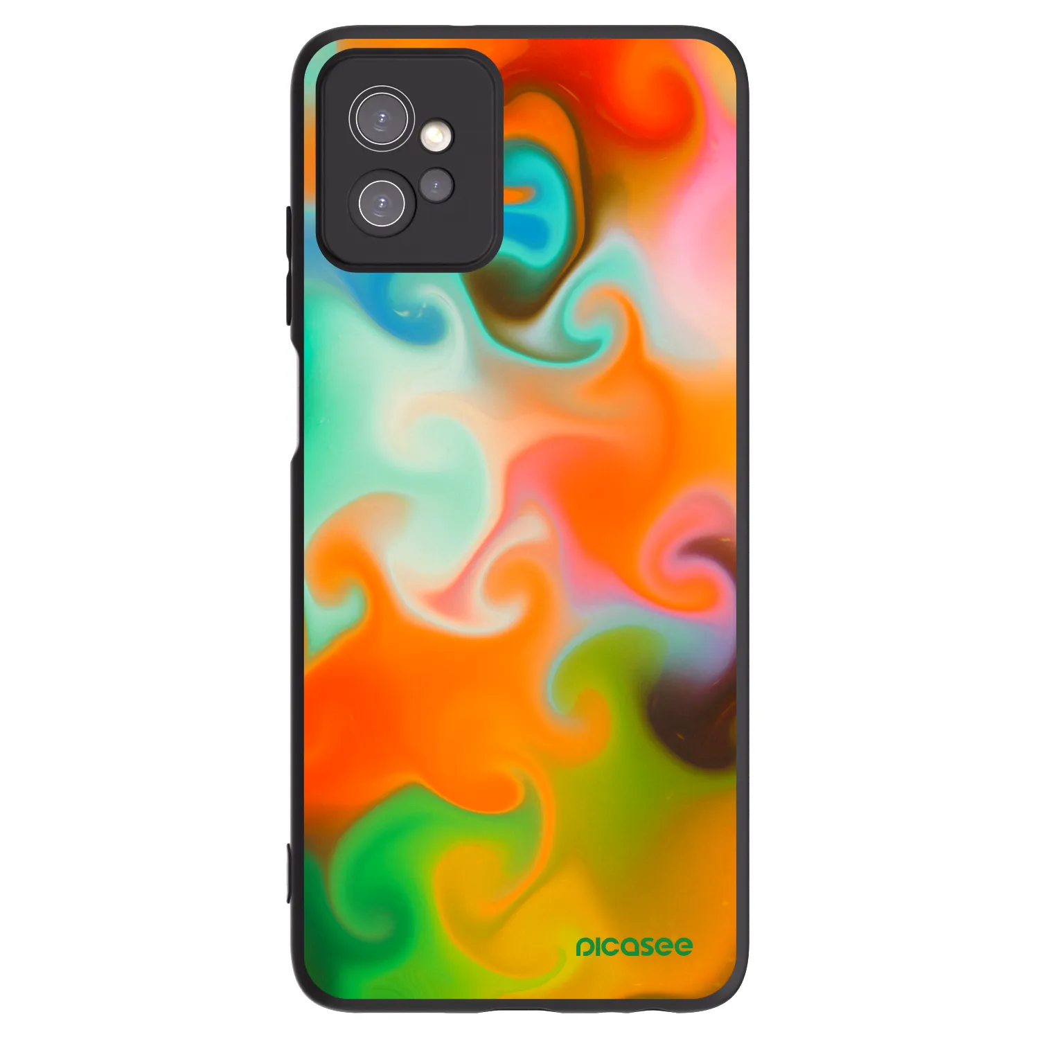 Picasee silikonski črni ovitek za Motorola Moto G32 - Juice