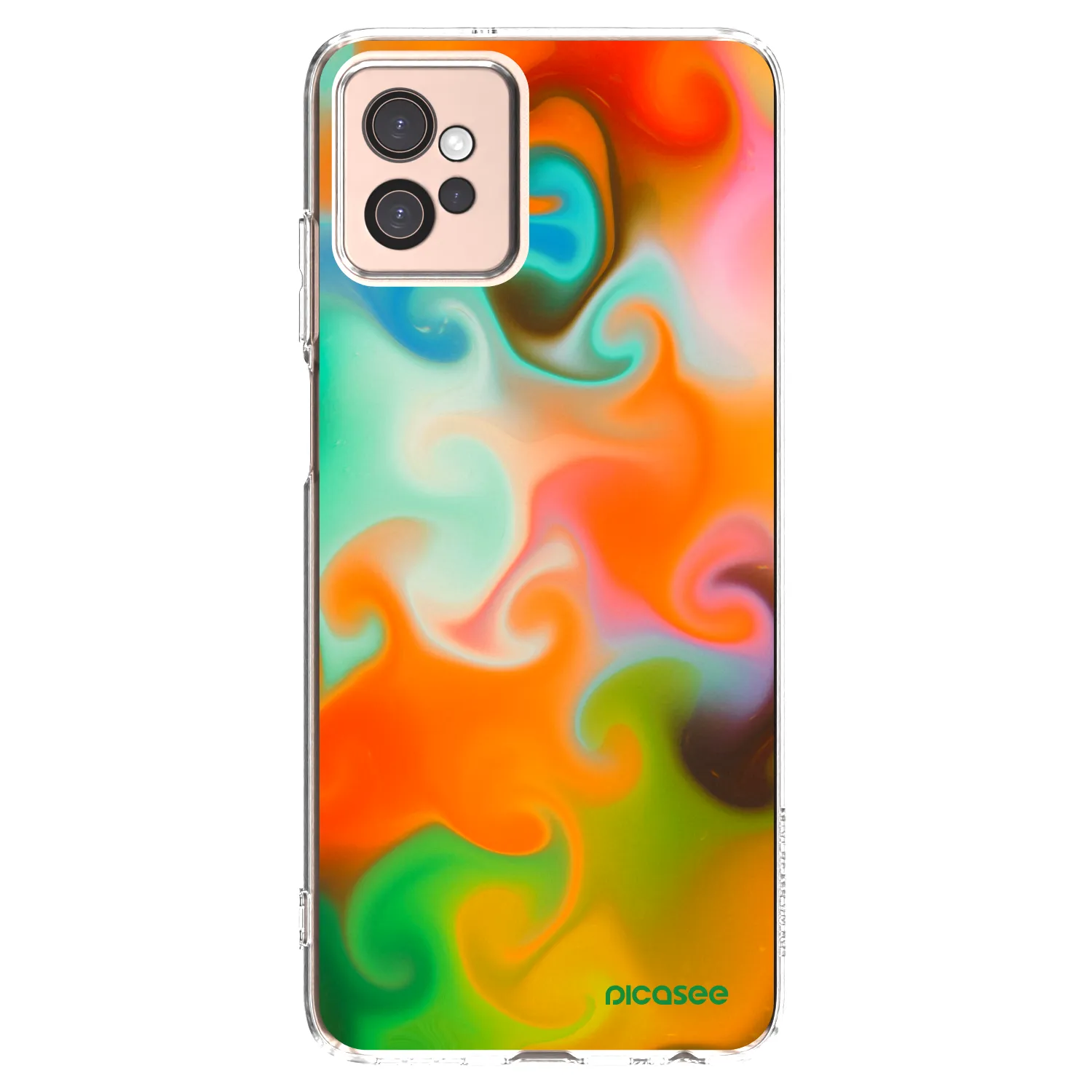 Picasee silikonski prozorni ovitek za Motorola Moto G32 - Juice