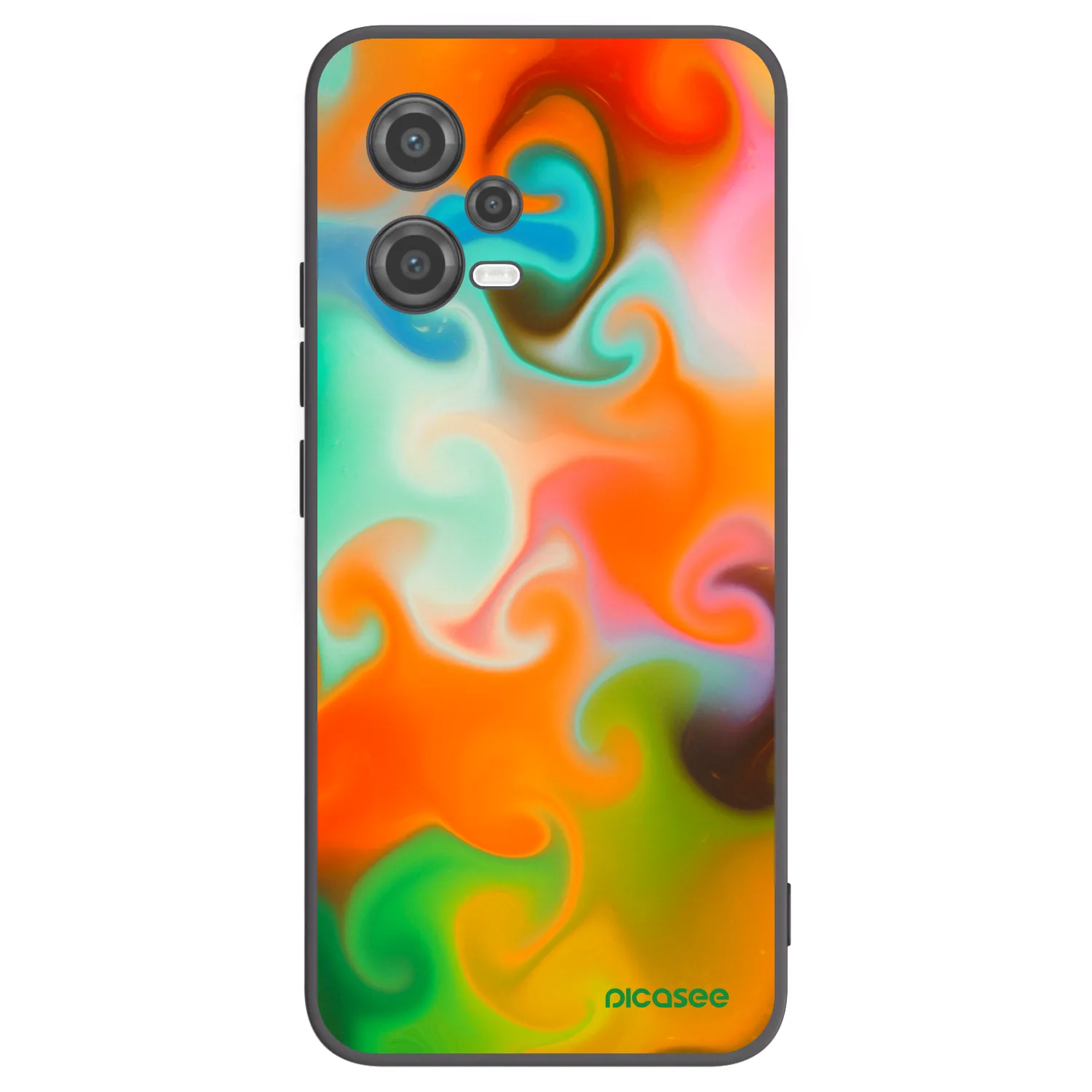 Picasee silikonski črni ovitek za Xiaomi Poco X5 - Juice