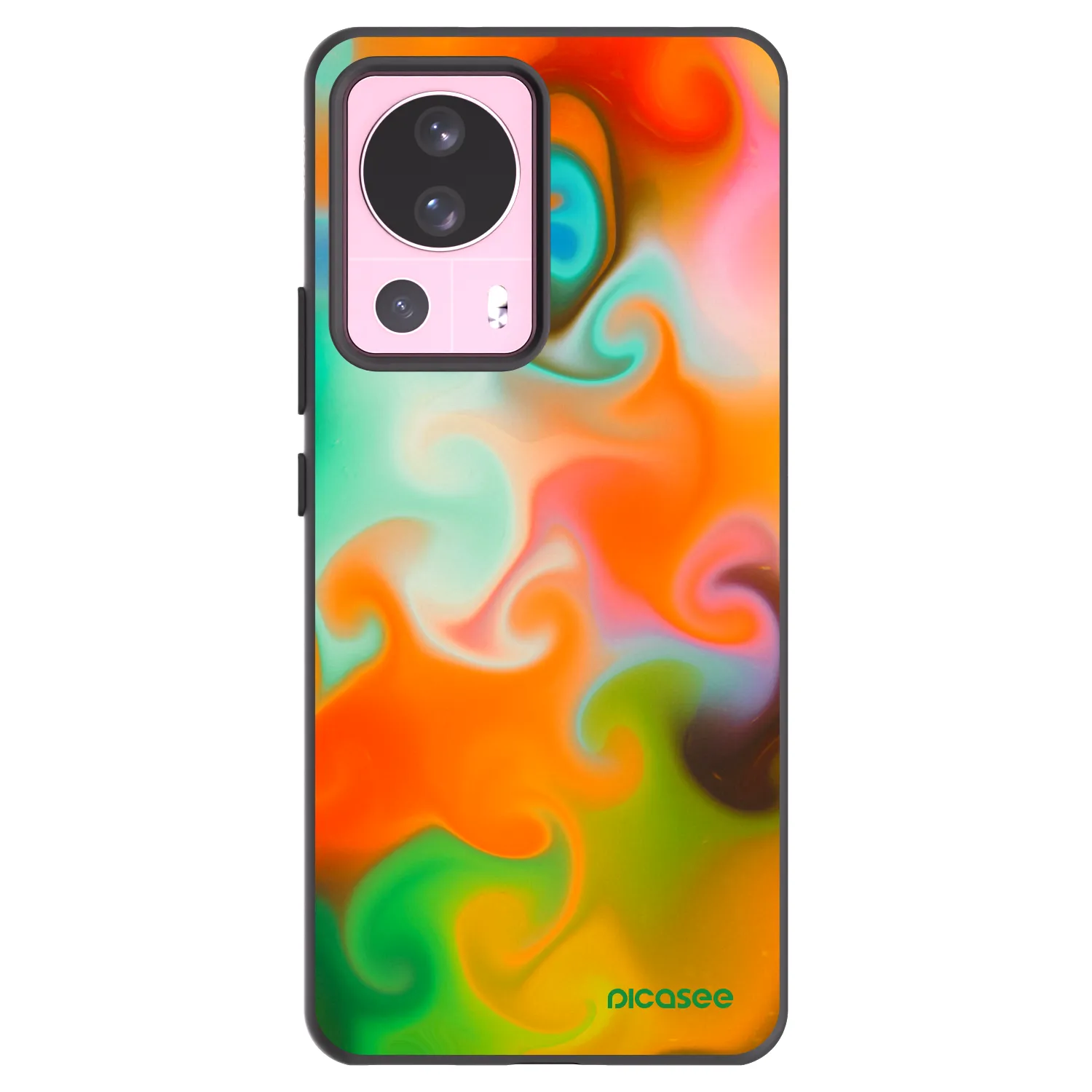 Picasee silikonski črni ovitek za Xiaomi 13 Lite - Juice