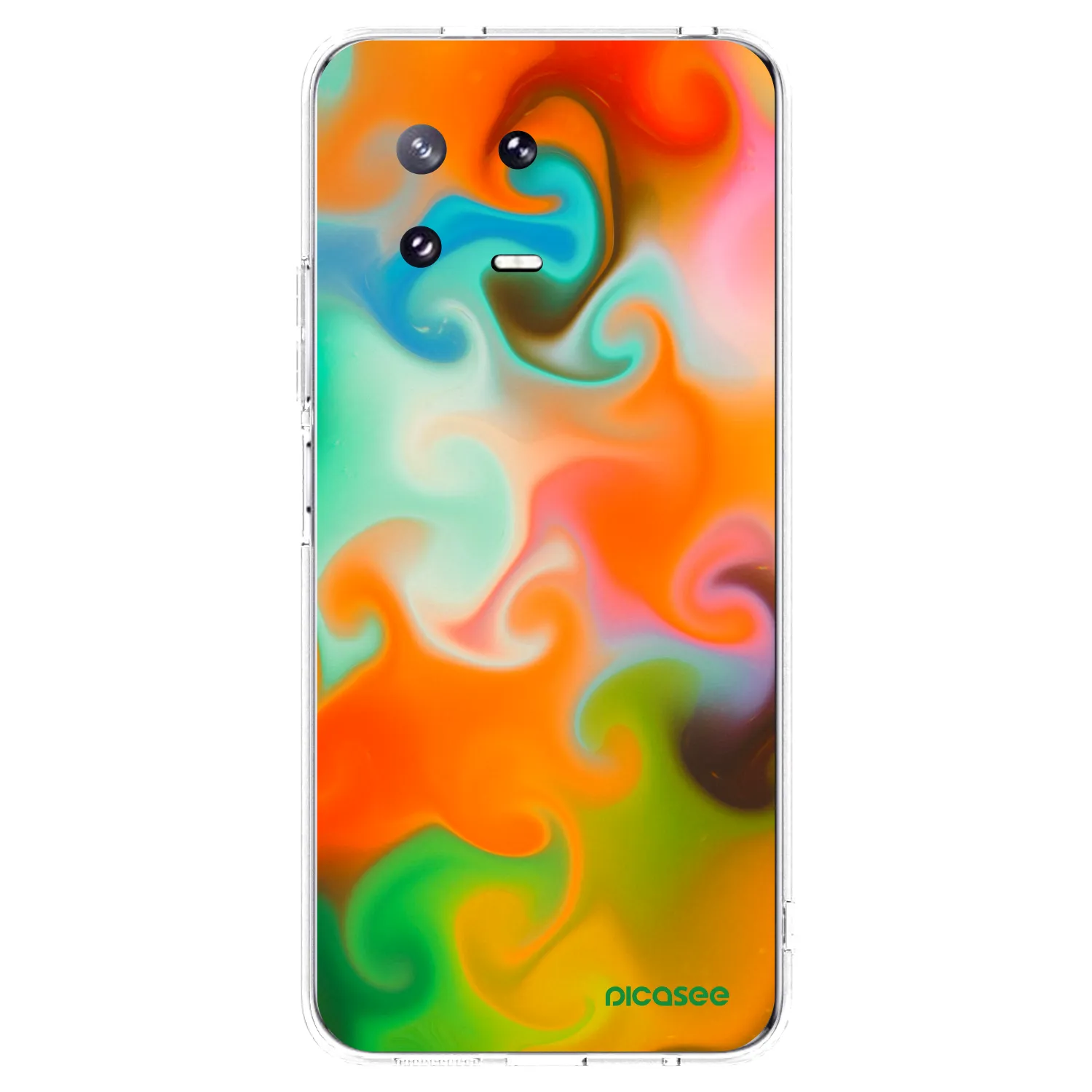 Picasee silikonski prozorni ovitek za Xiaomi 13 Pro - Juice