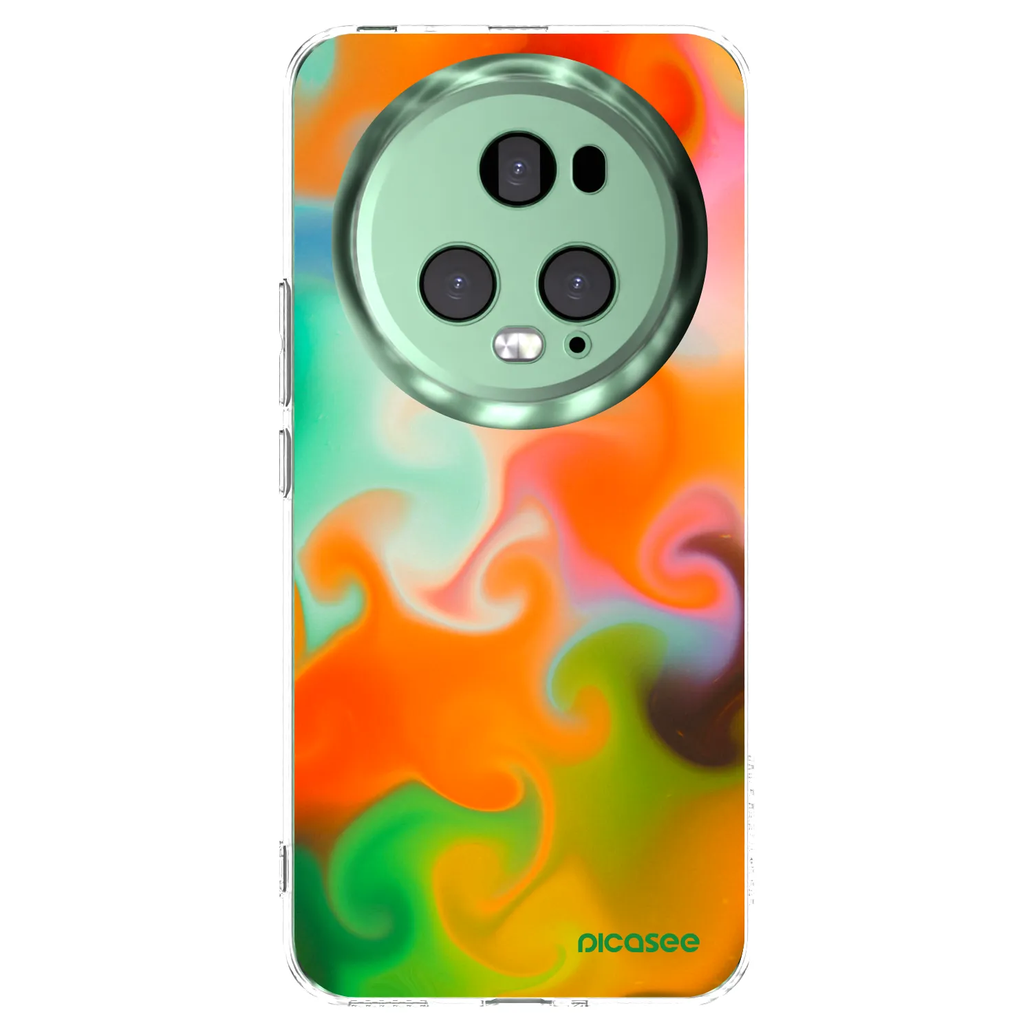 Picasee silikonski prozorni ovitek za Honor Magic5 Pro - Juice