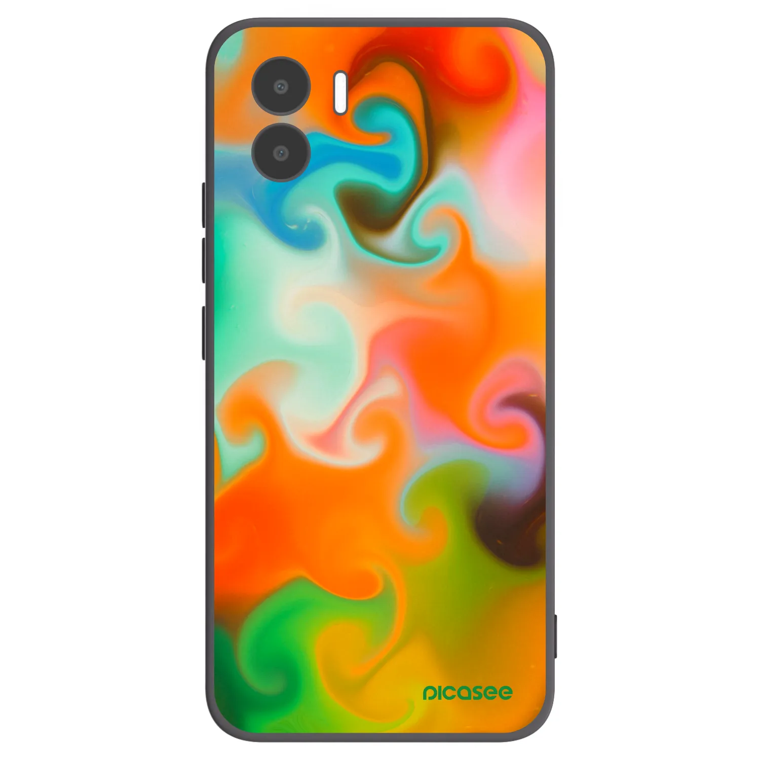 Picasee silikonski črni ovitek za Xiaomi Redmi A2 - Juice