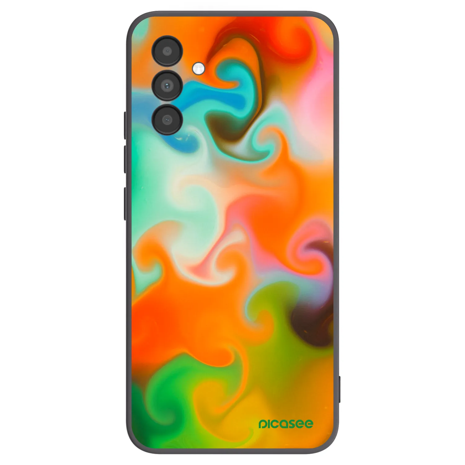 Picasee silikonski črni ovitek za Samsung Galaxy A04s A047F - Juice
