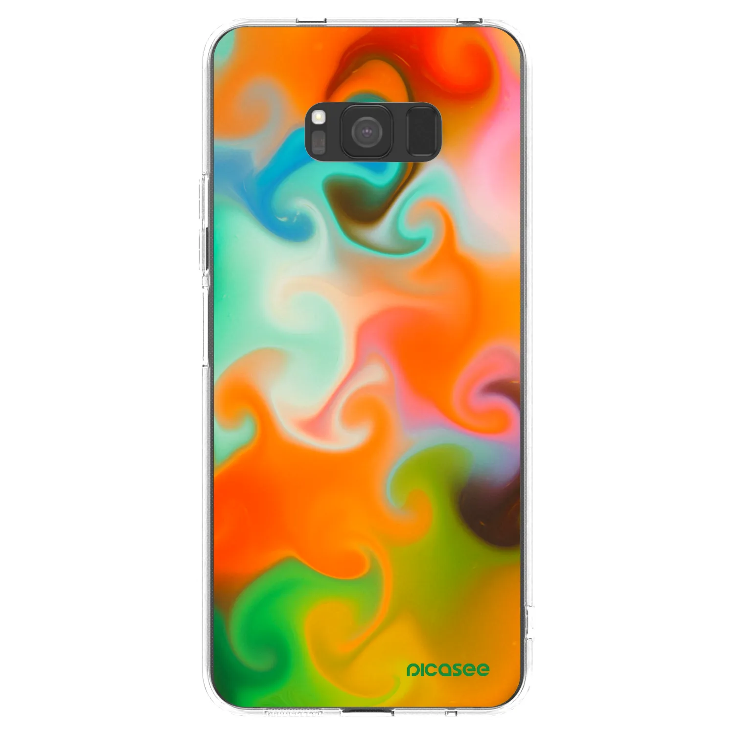 Picasee silikonski prozorni ovitek za Samsung Galaxy S8 G950F - Juice