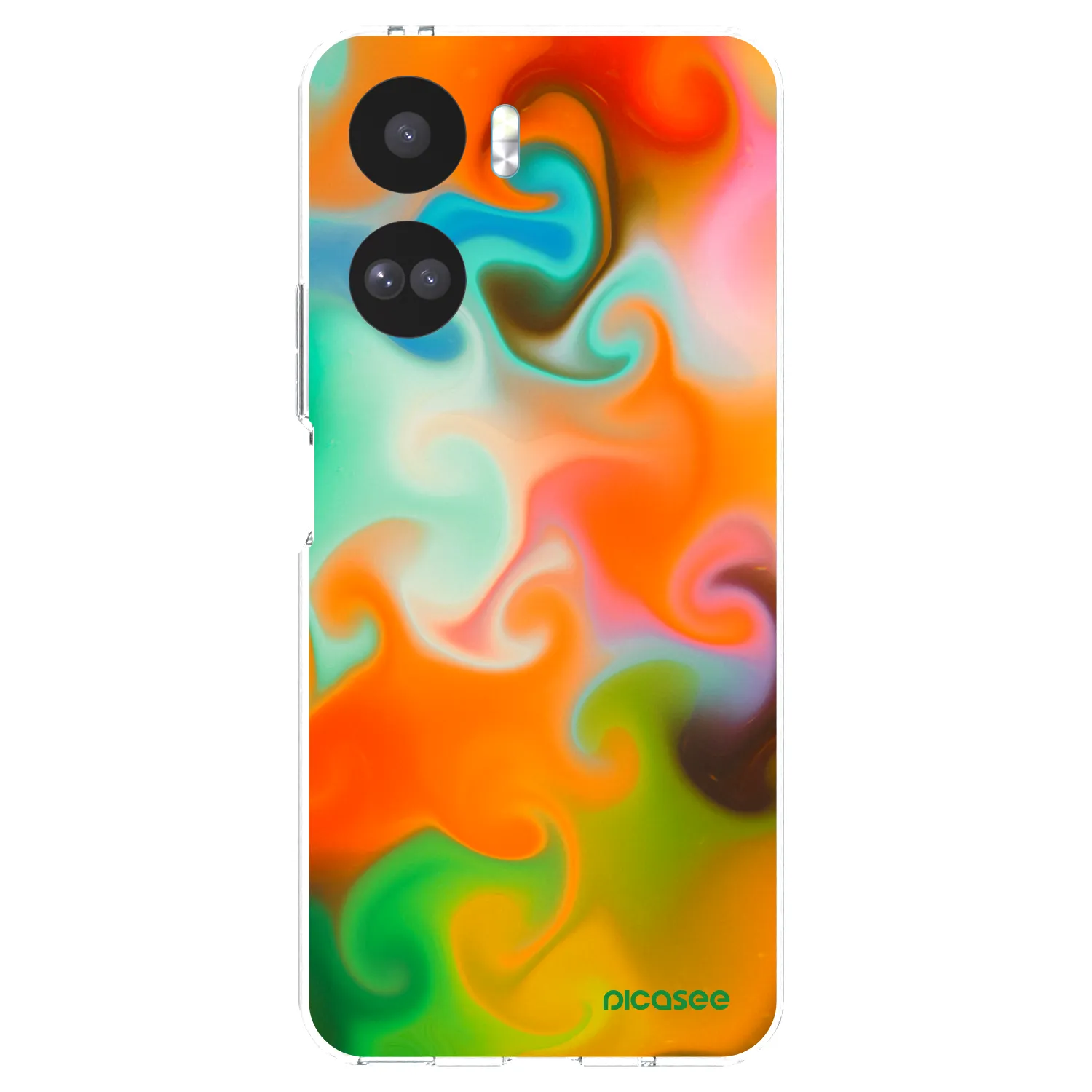 Picasee silikonski prozorni ovitek za Honor 90 Lite 5G - Juice