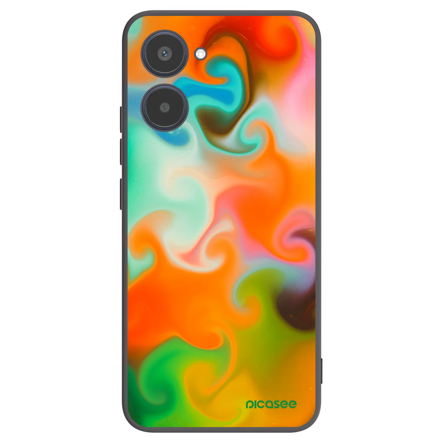 Picasee silikonski črni ovitek za Realme 10 4G - Juice