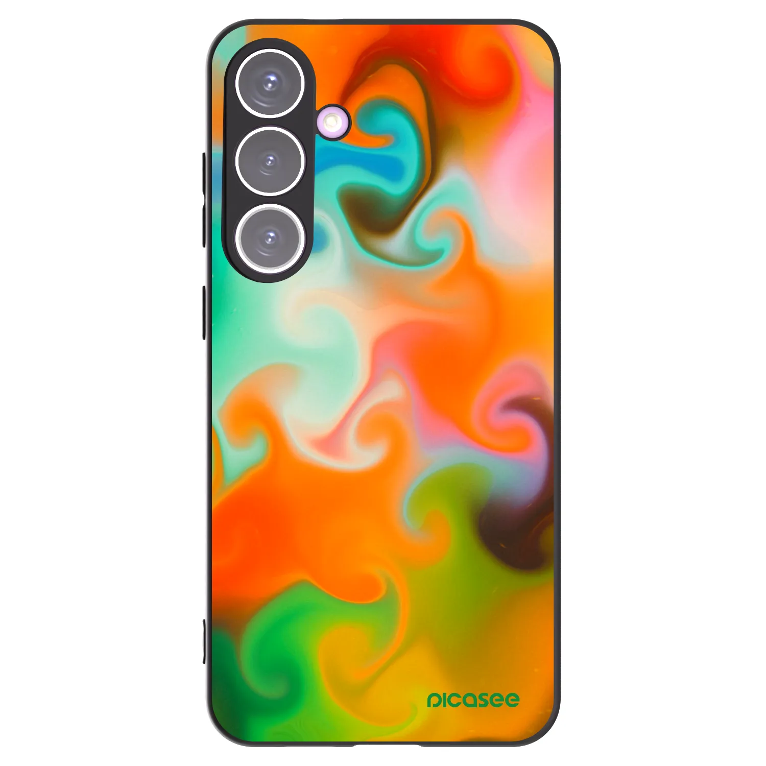 Picasee silikonski črni ovitek za Samsung Galaxy S24+ S926B 5G - Juice