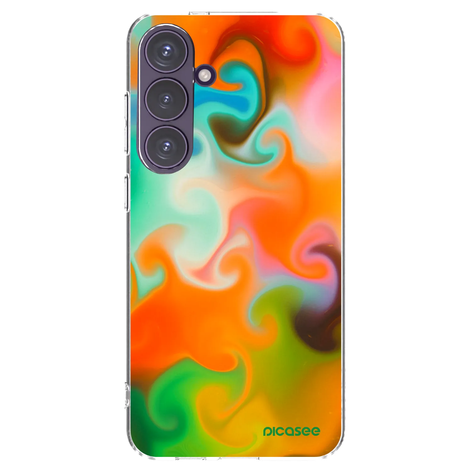 Picasee silikonski prozorni ovitek za Samsung Galaxy S24+ S926B 5G - Juice