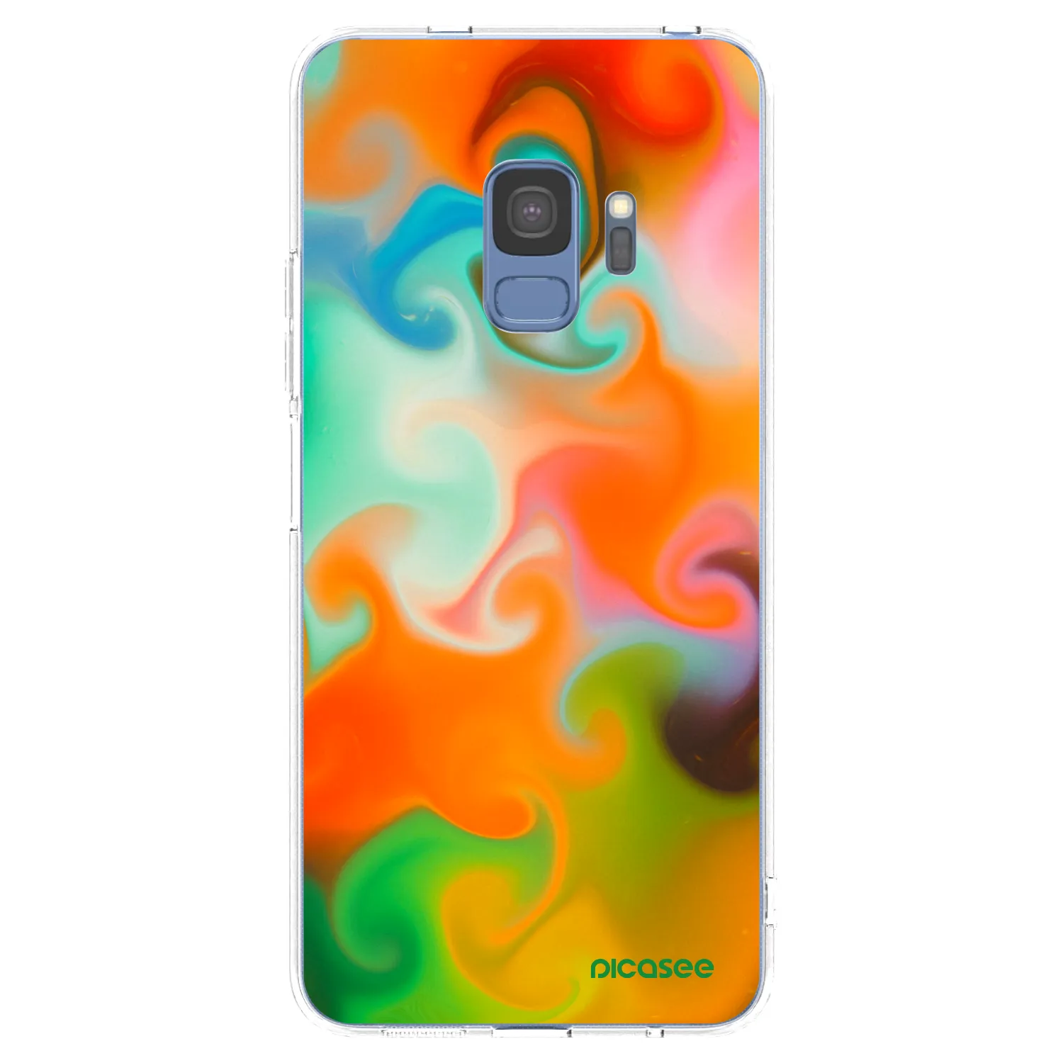 Picasee silikonski prozorni ovitek za Samsung Galaxy S9 G960F - Juice
