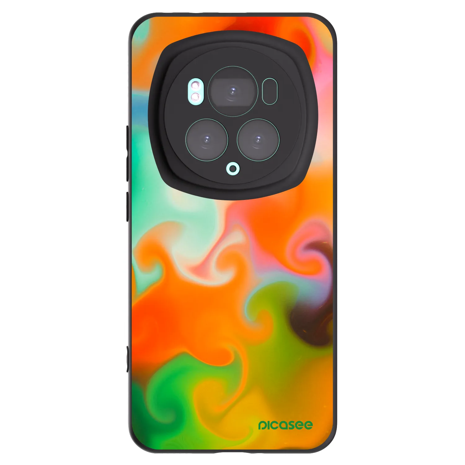 Picasee silikonski črni ovitek za Honor Magic6 Pro - Juice