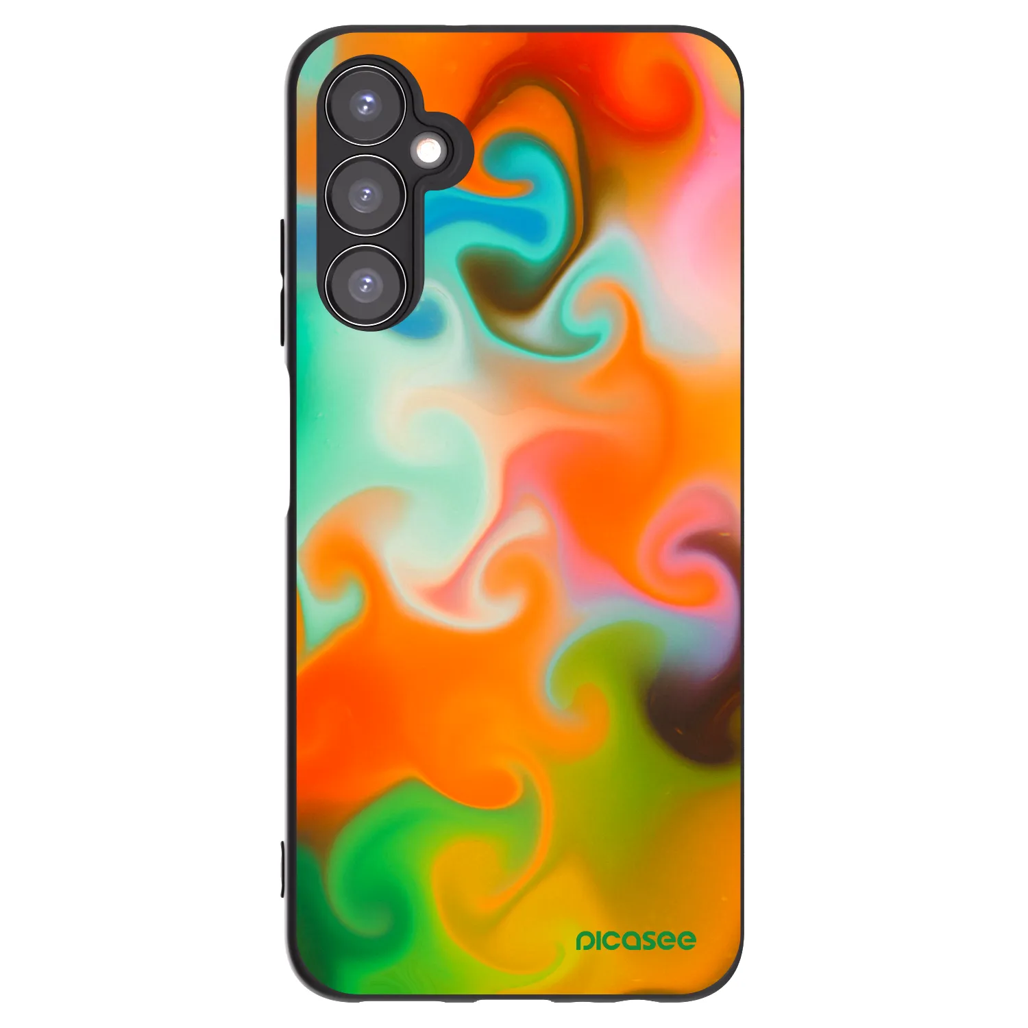 Picasee silikonski črni ovitek za Samsung Galaxy A05s A057G - Juice