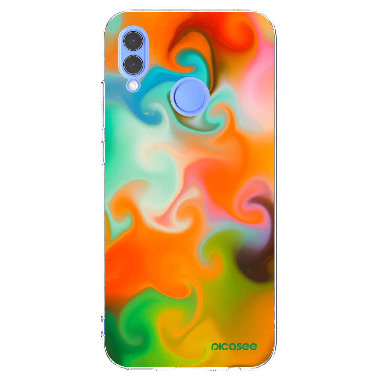 Picasee silikonski prozorni ovitek za Huawei P Smart 2019 - Juice