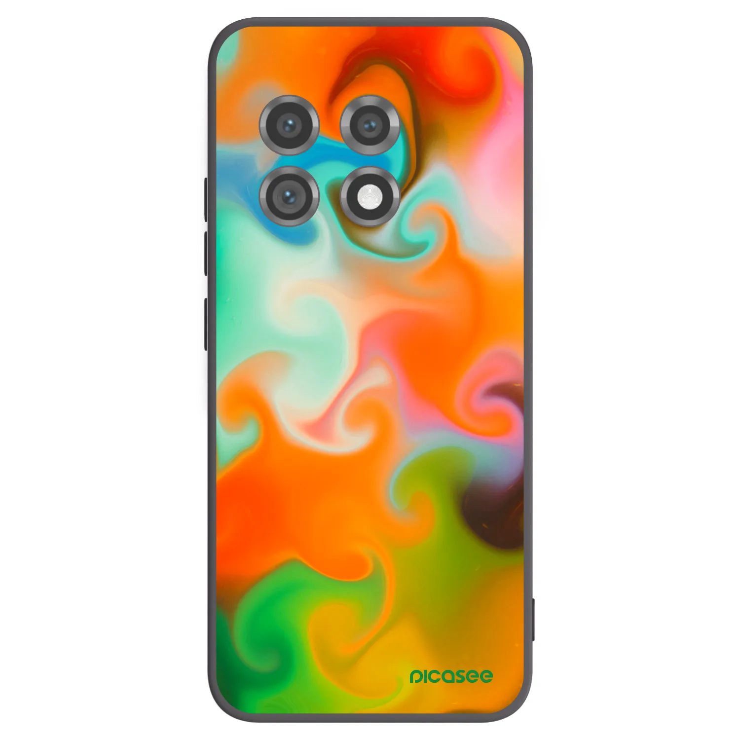 Picasee silikonski črni ovitek za OnePlus 11 5G - Juice