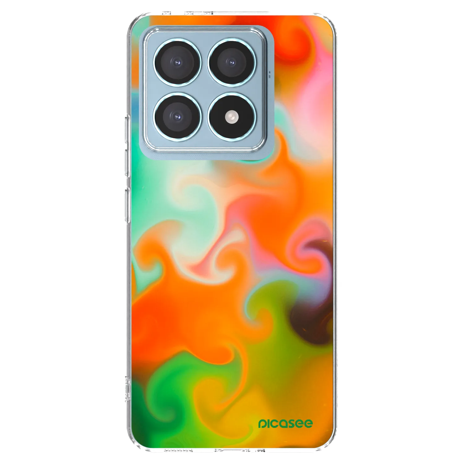 Picasee silikonski prozorni ovitek za Xiaomi 14T Pro - Juice