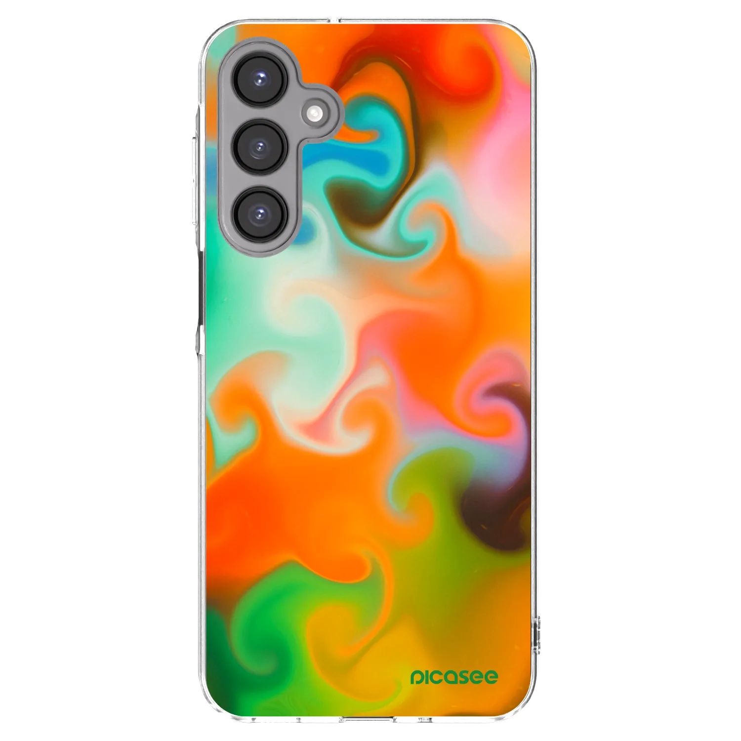 Picasee silikonski prozorni ovitek za Samsung Galaxy A16 5G - Juice