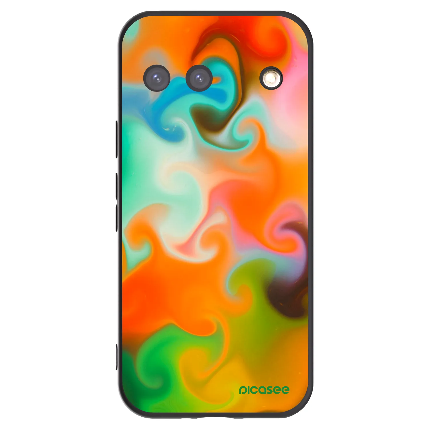 Picasee silikonski črni ovitek za Google Pixel 9 - Juice