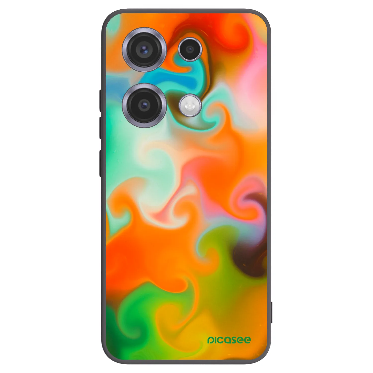 Picasee silikonski črni ovitek za Xiaomi Redmi Note 14S - Juice