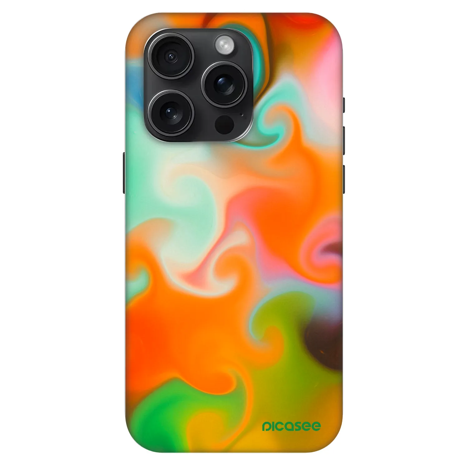 Picasee Fashion Case MagSafe za Apple iPhone 15 Pro - Juice