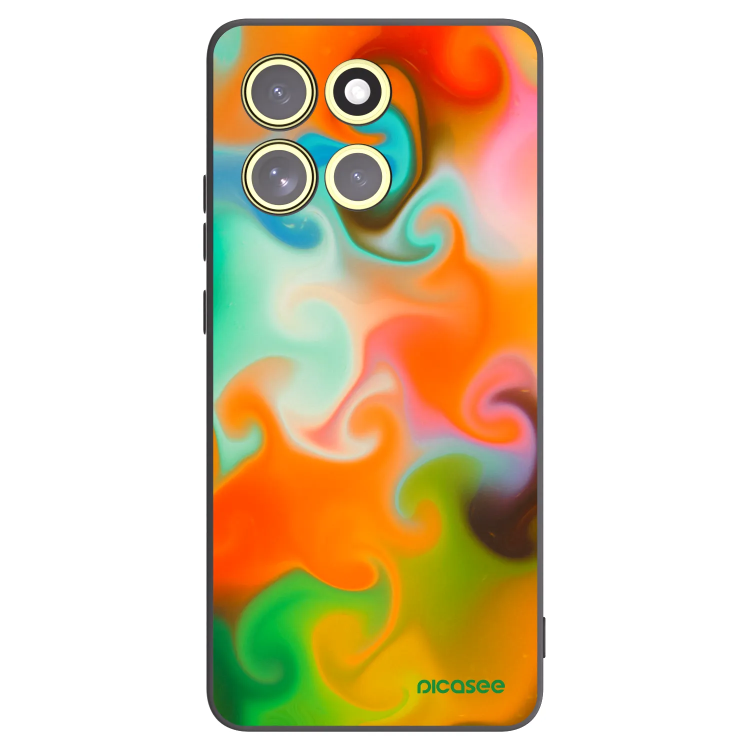 Picasee silikonski črni ovitek za Motorola Moto G86 5G - Juice
