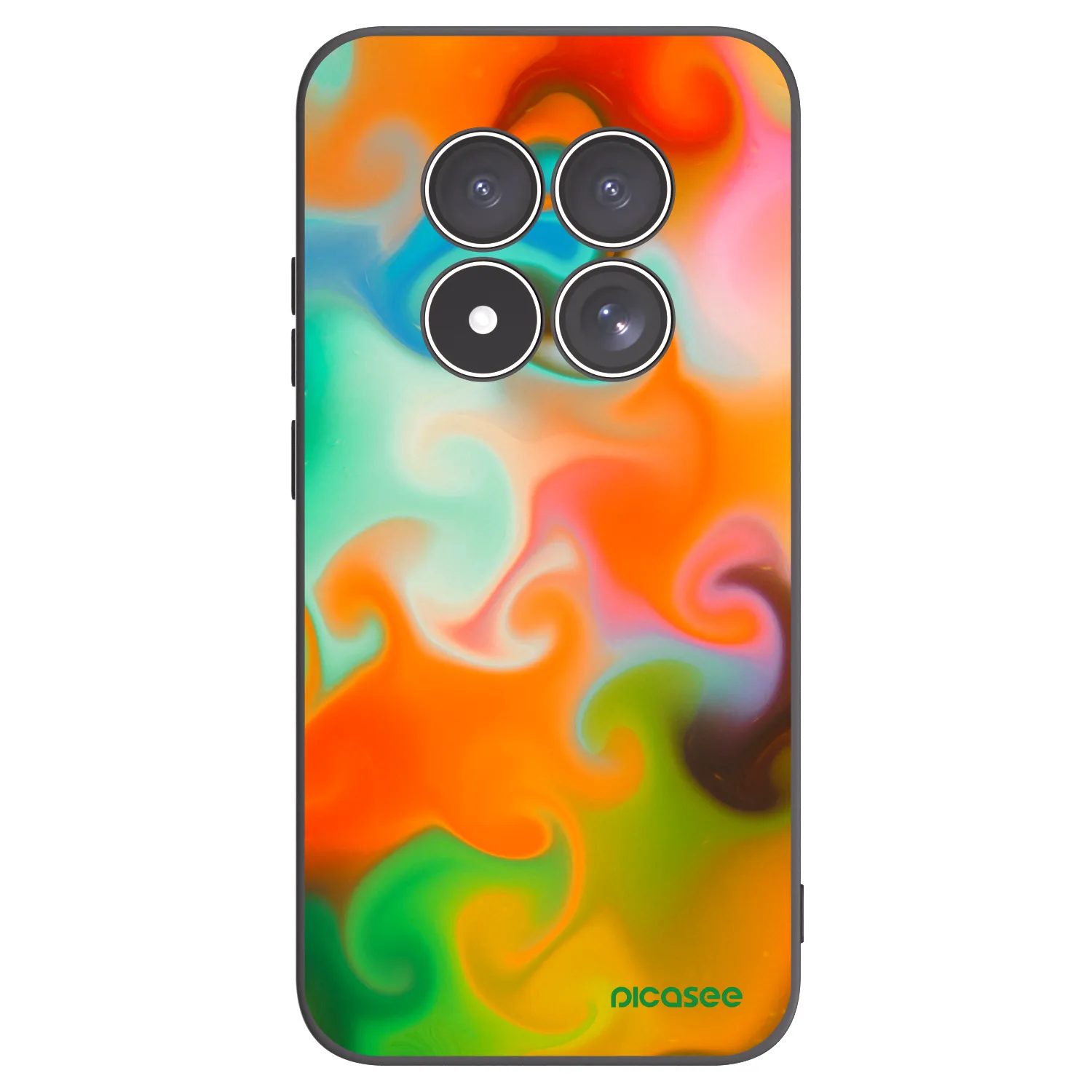 Picasee silikonski črni ovitek za Xiaomi Redmi Note 15 Pro 4G - Juice