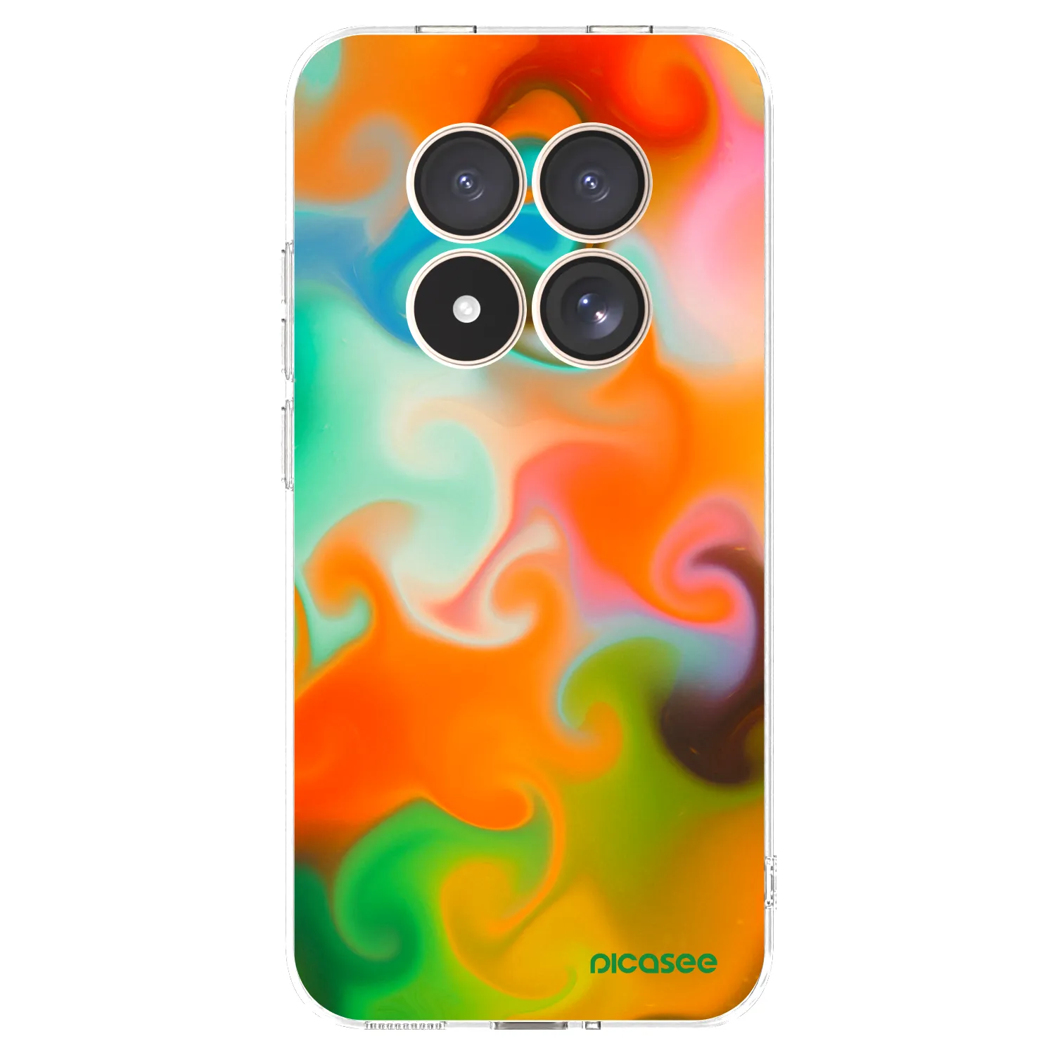 Picasee silikonski prozorni ovitek za Xiaomi Redmi Note 15 Pro 4G - Juice