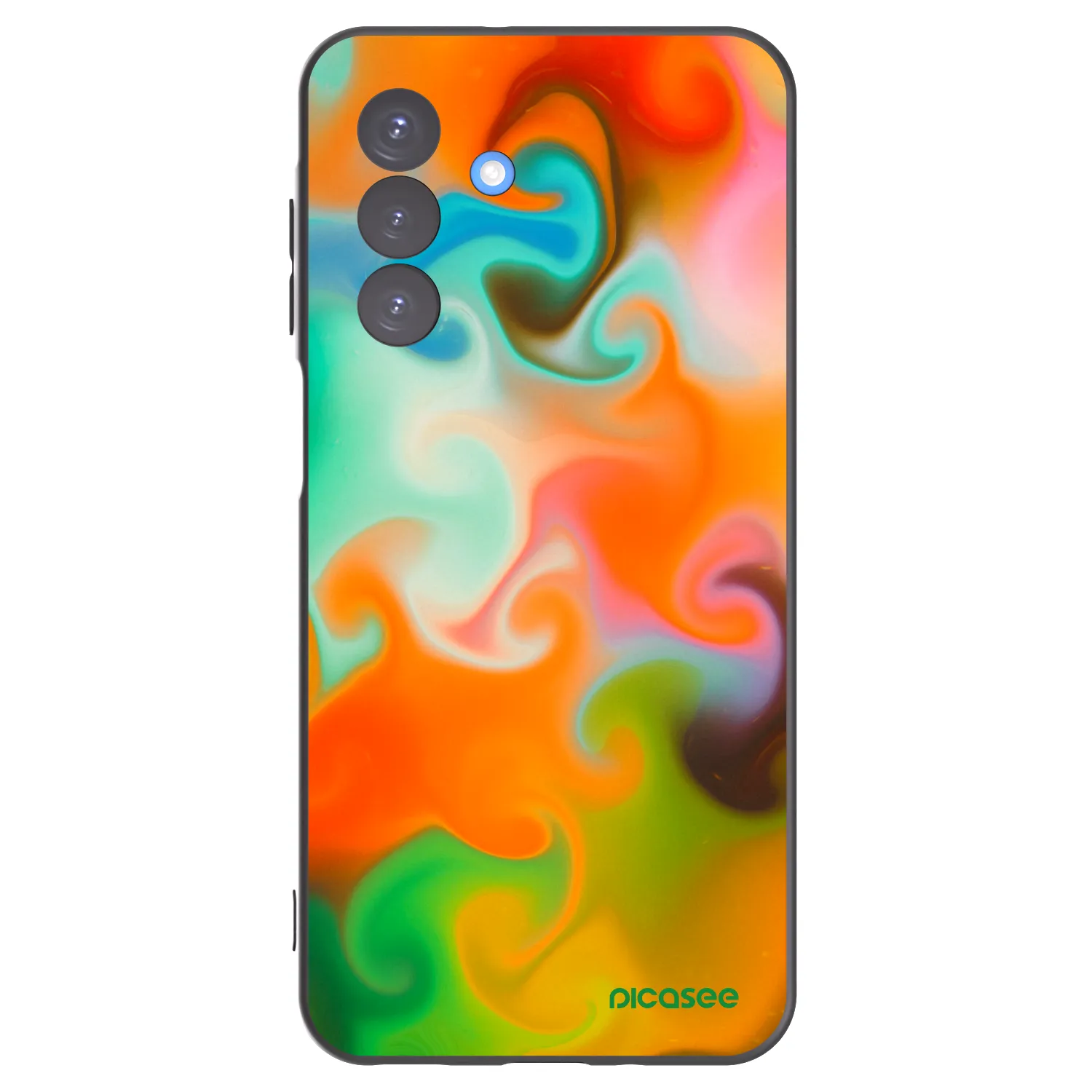 Picasee silikonski črni ovitek za Samsung Galaxy A17 5G - Juice
