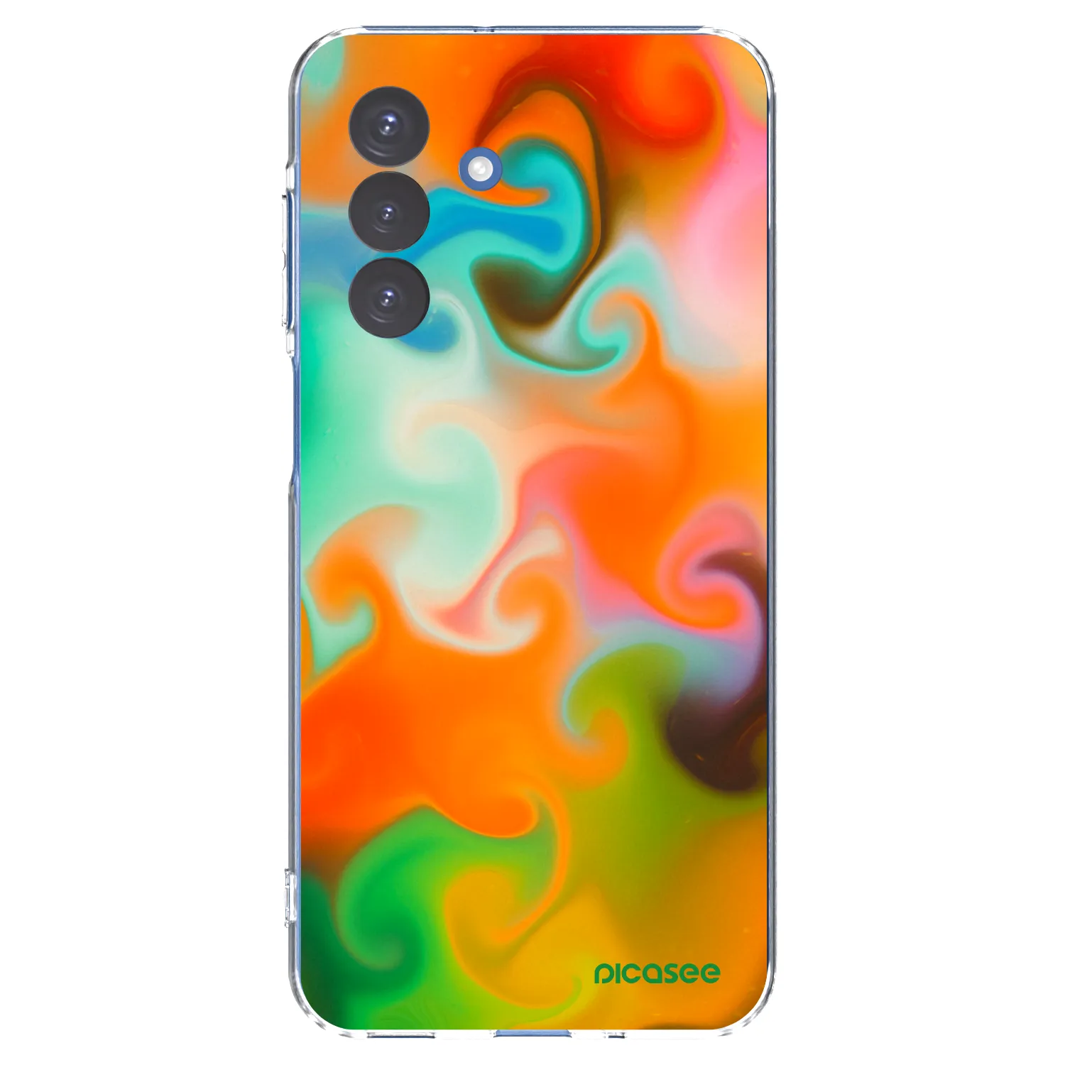 Picasee silikonski prozorni ovitek za Samsung Galaxy A17 5G - Juice