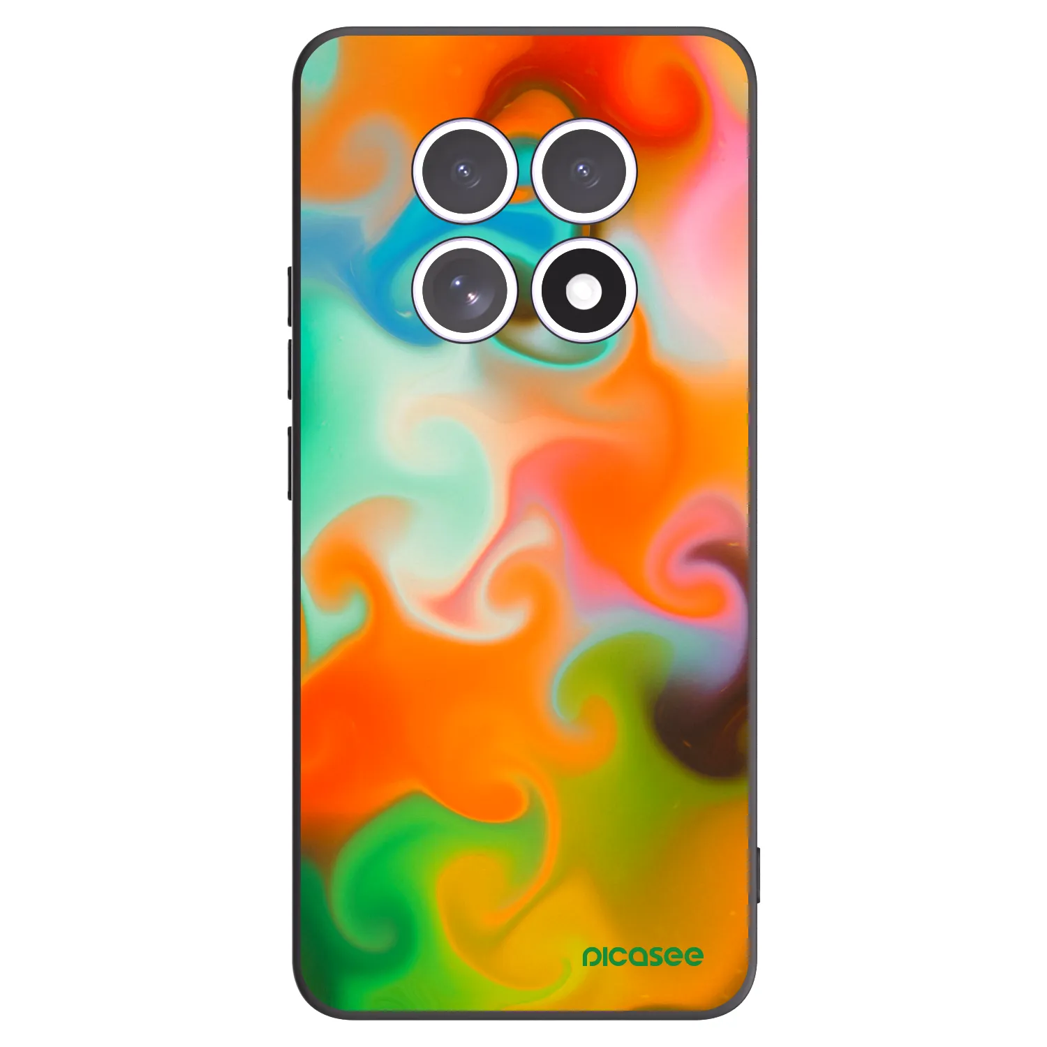 Picasee silikonski črni ovitek za Xiaomi Redmi Note 15 - Juice