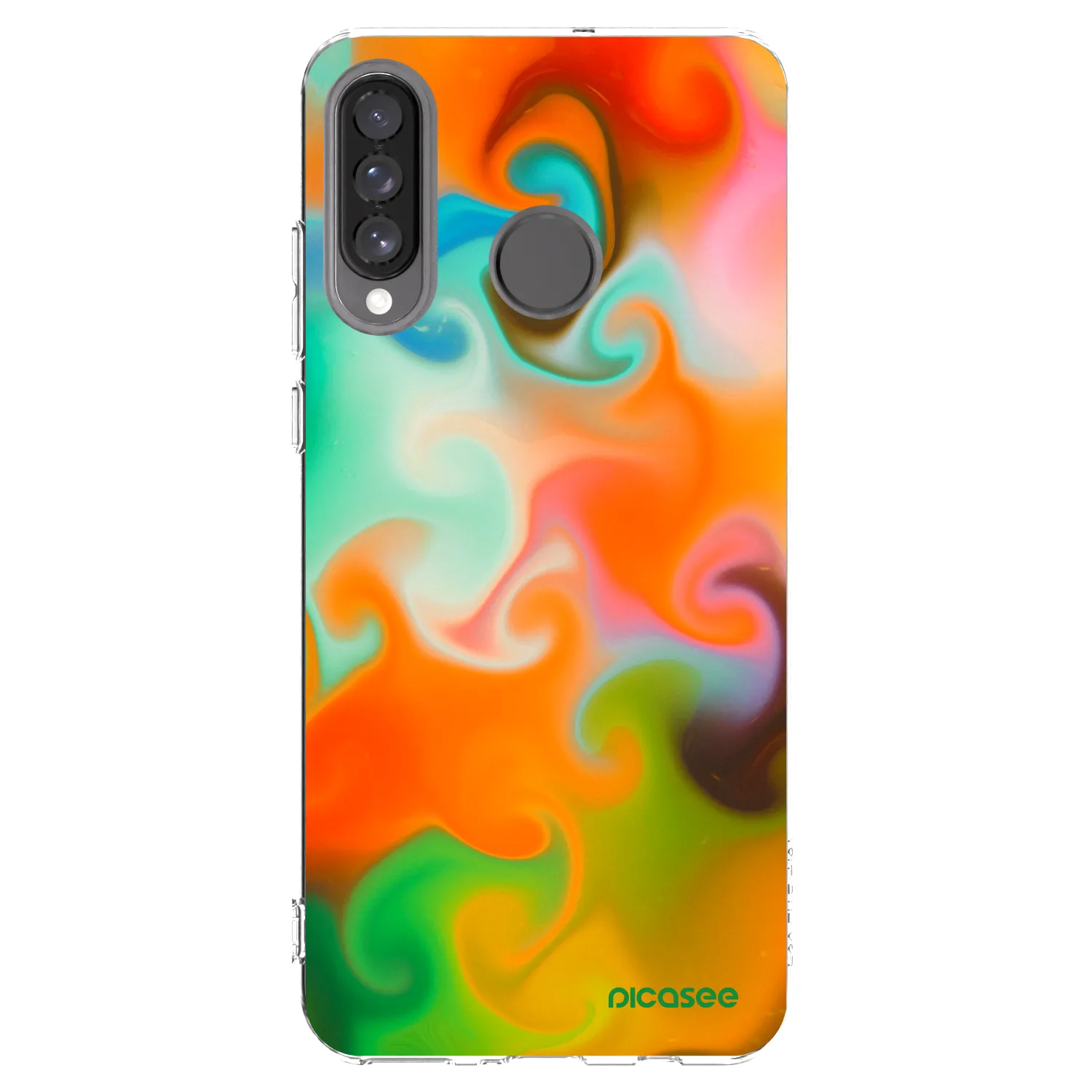 Picasee silikonski prozorni ovitek za Huawei P30 Lite - Juice