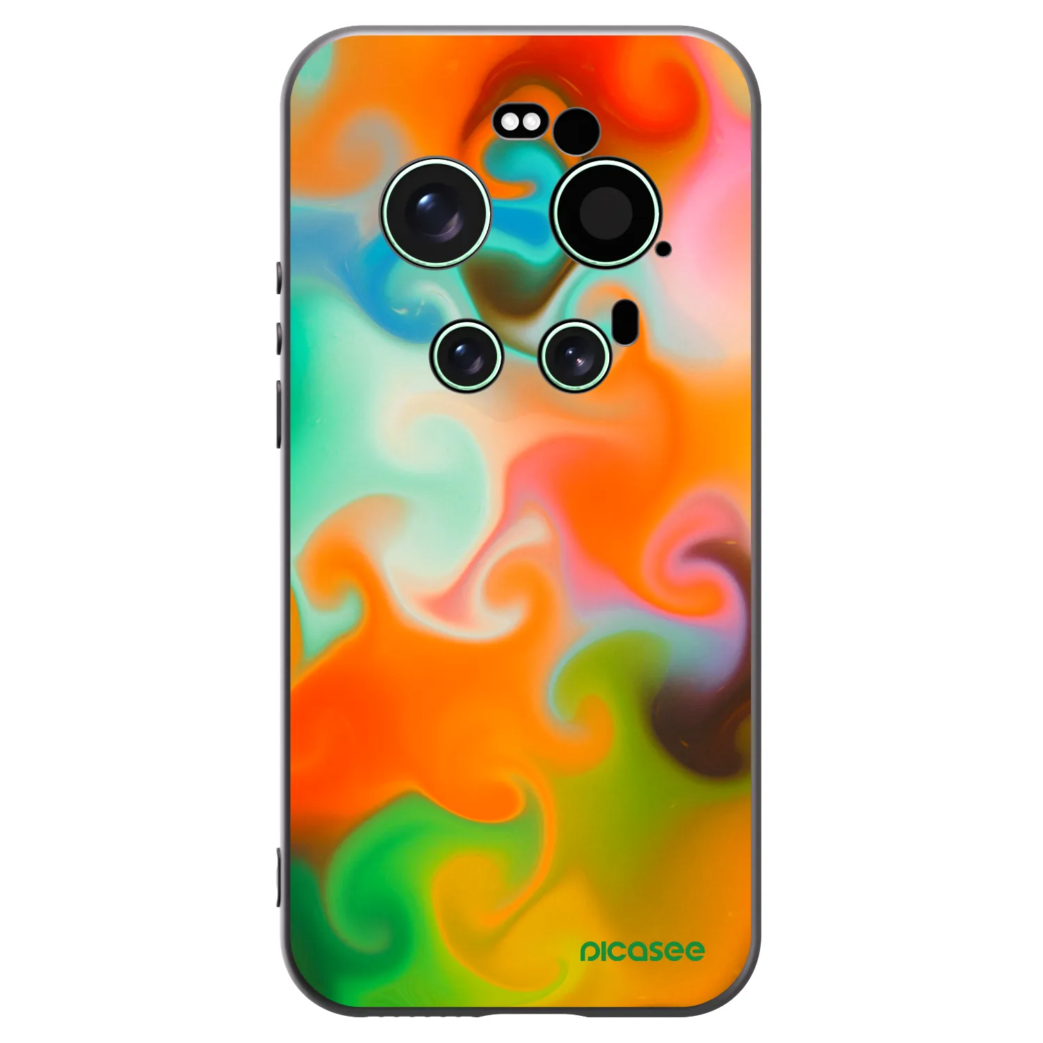 Picasee silikonski črni ovitek za Xiaomi 17 Ultra - Juice