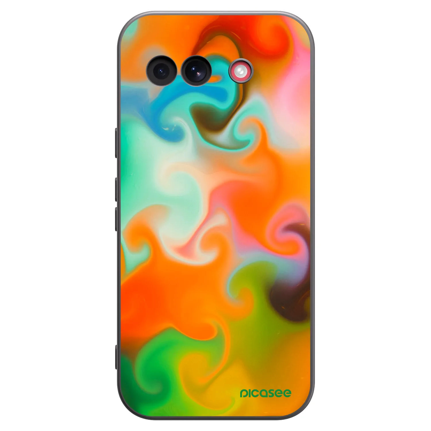 Picasee silikonski črni ovitek za Google Pixel 10a - Juice