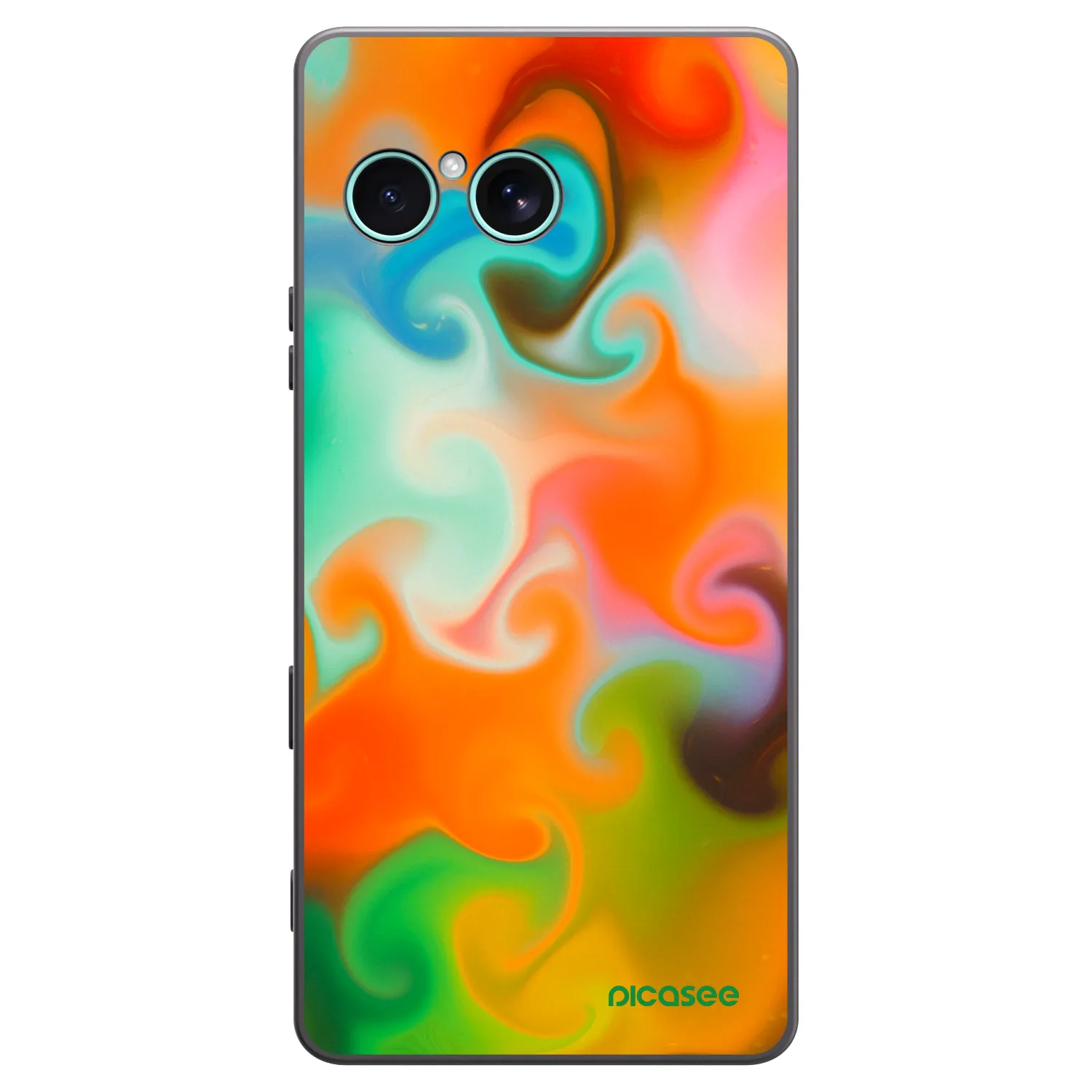 Picasee silikonski črni ovitek za Sony Xperia 10 VII - Juice