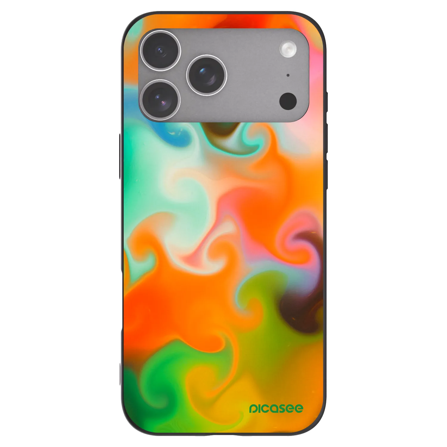 Picasee silikonski črni ovitek za Apple iPhone 18 Pro Max - Juice