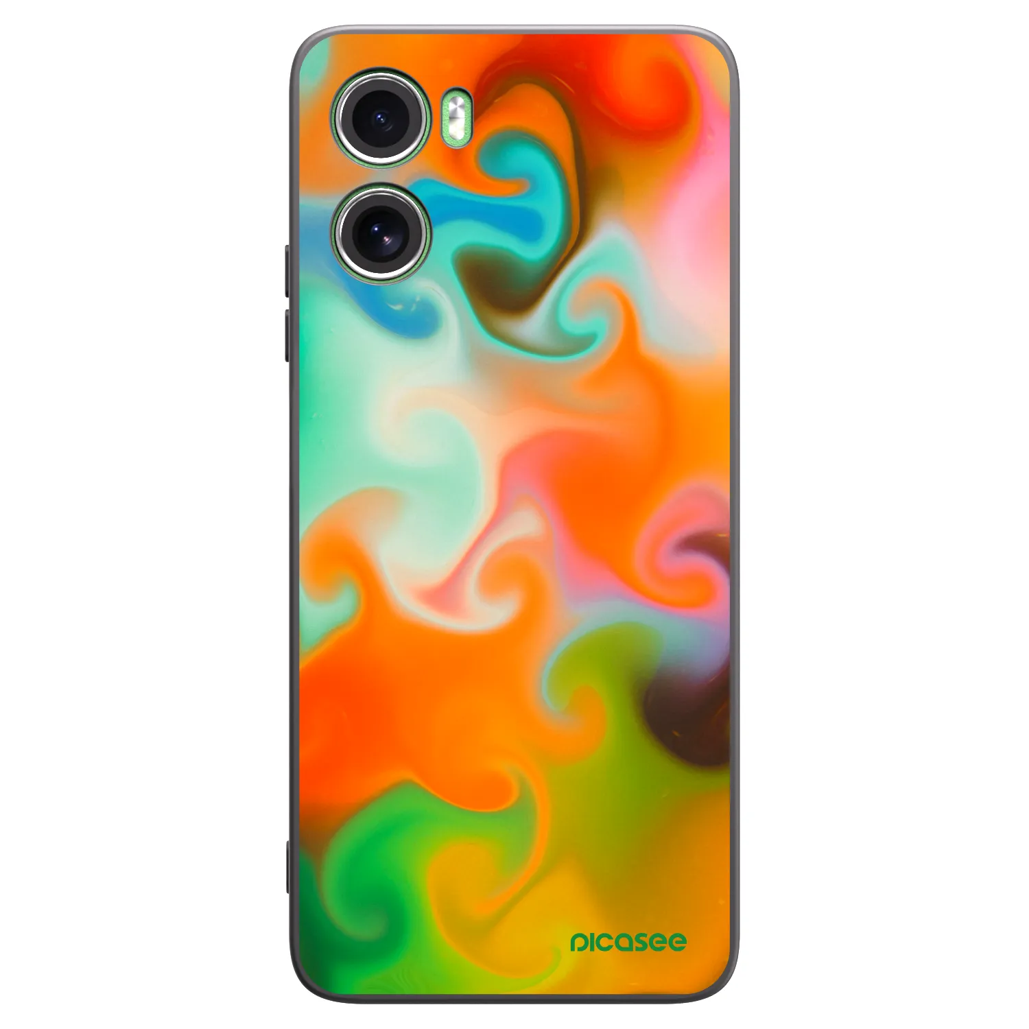 Picasee silikonski črni ovitek za Motorola Moto G06 - Juice