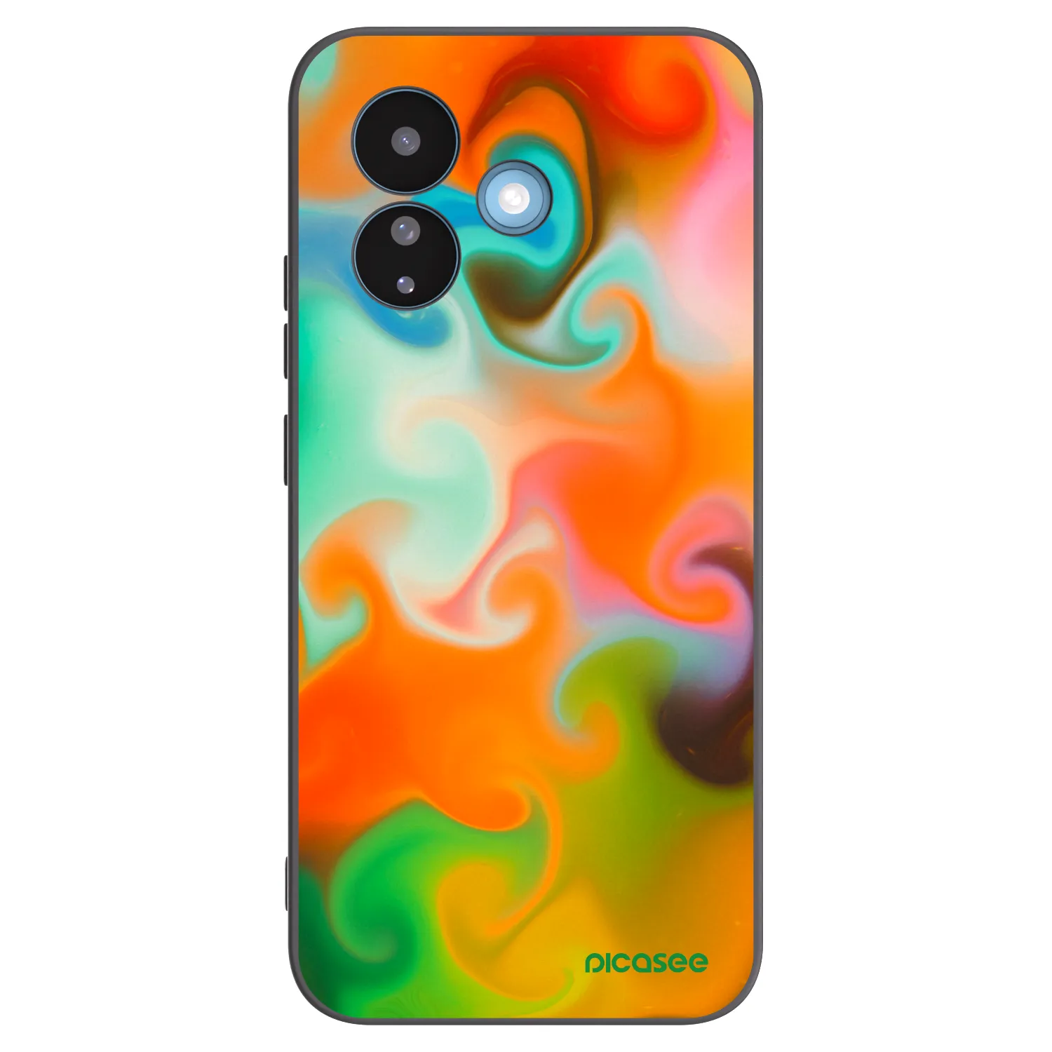 Picasee silikonski črni ovitek za Xiaomi Redmi Note 17 Pro 5G - Juice