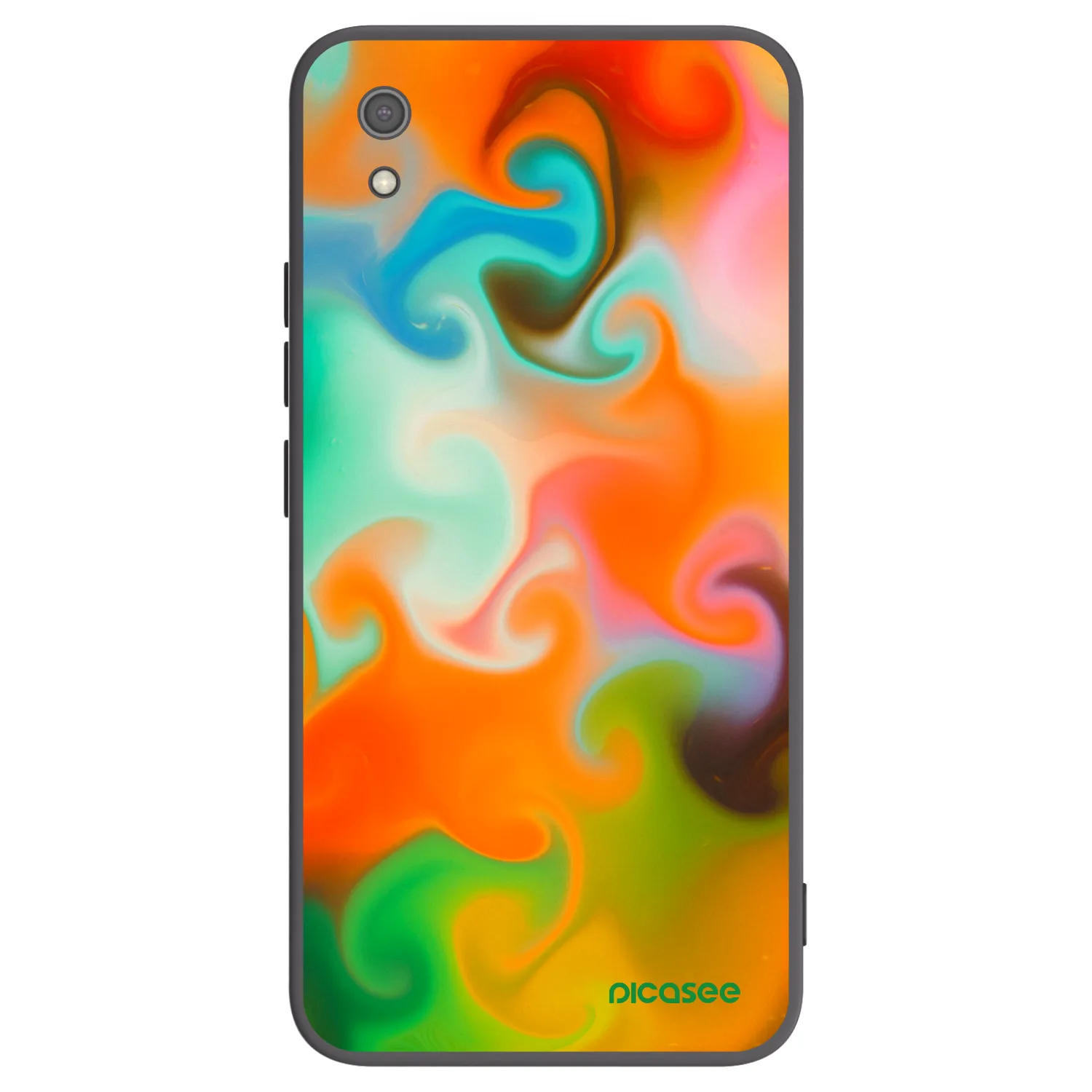 Picasee silikonski črni ovitek za Xiaomi Redmi 7A - Juice