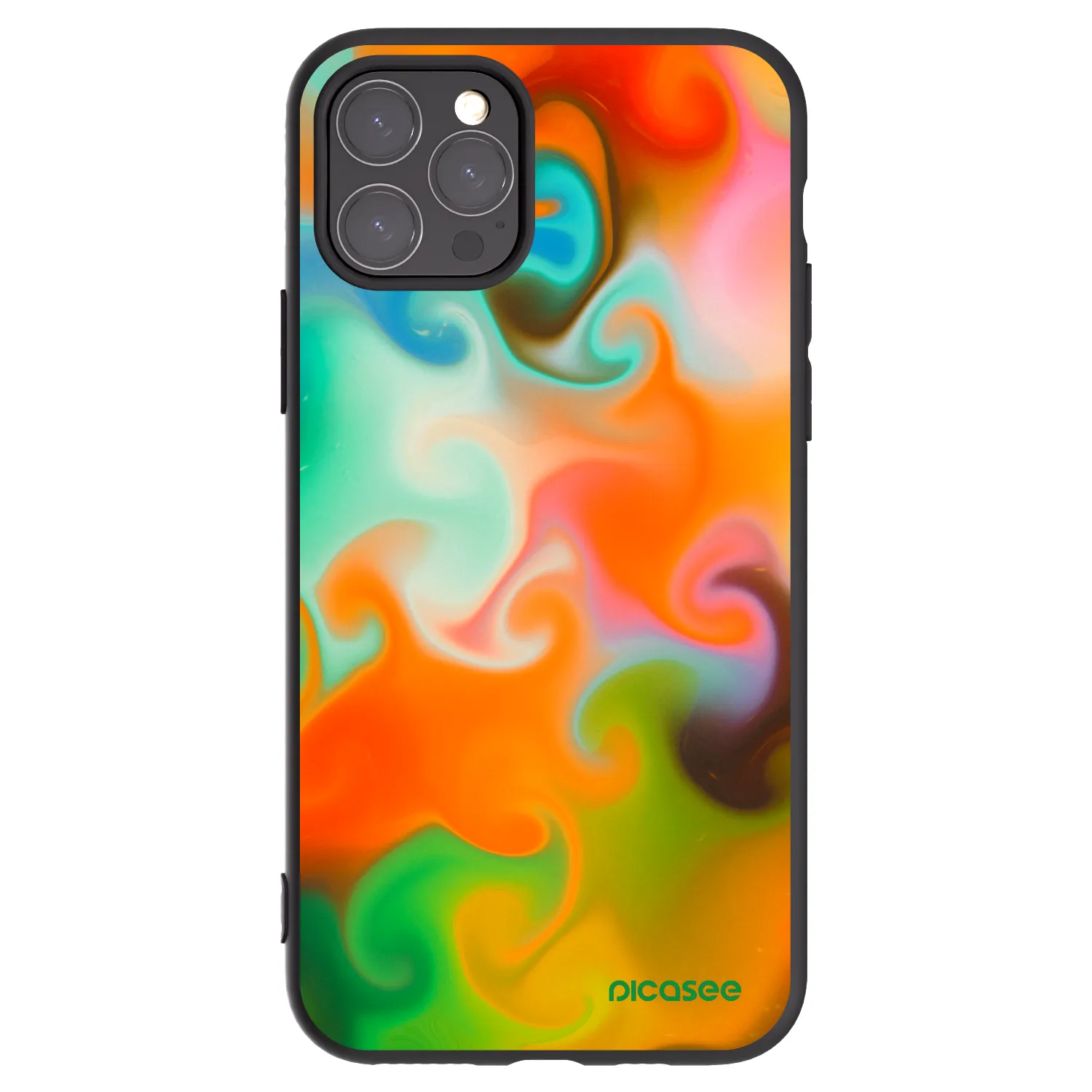 Picasee silikonski črni ovitek za Apple iPhone 11 Pro - Juice