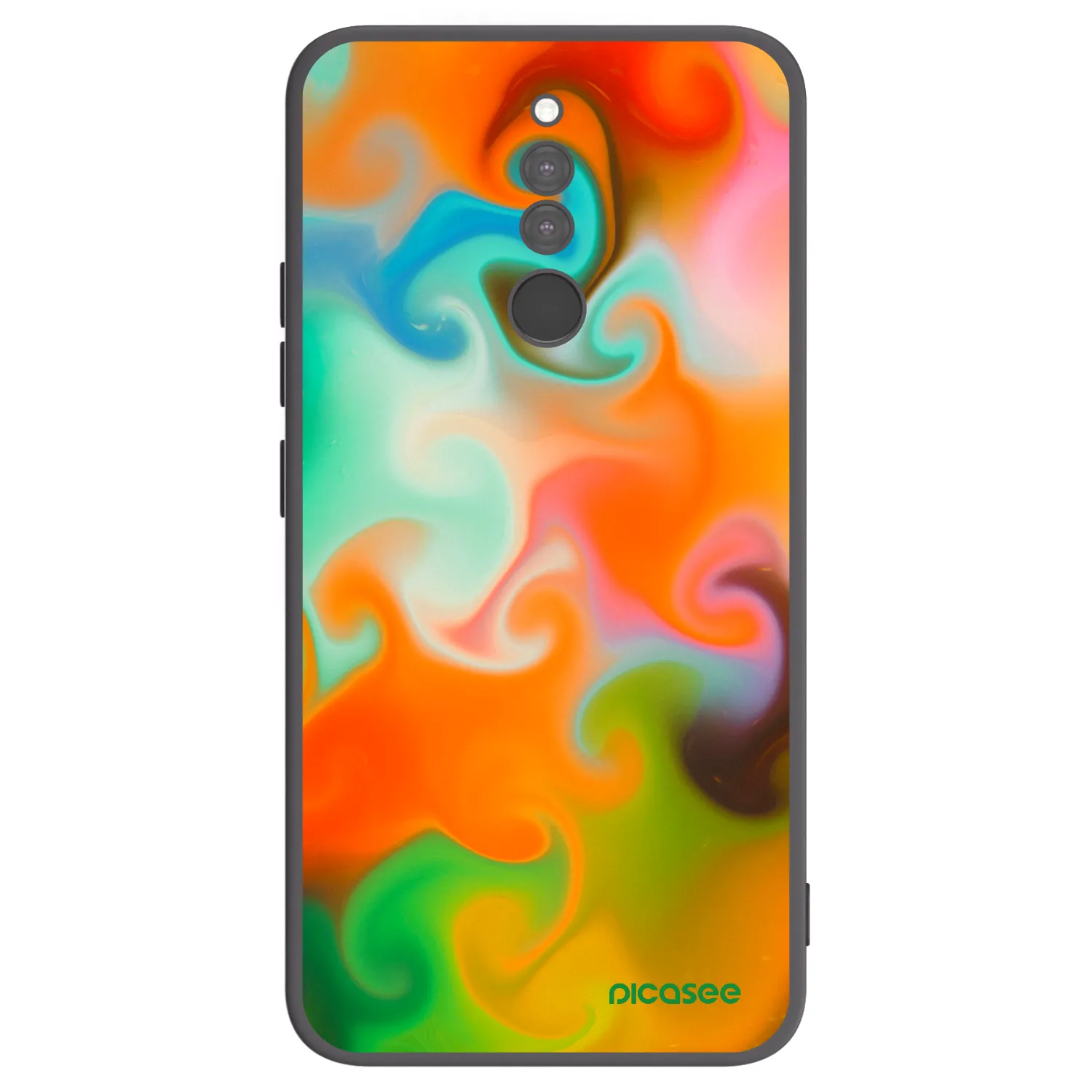 Picasee silikonski črni ovitek za Xiaomi Redmi 8 - Juice