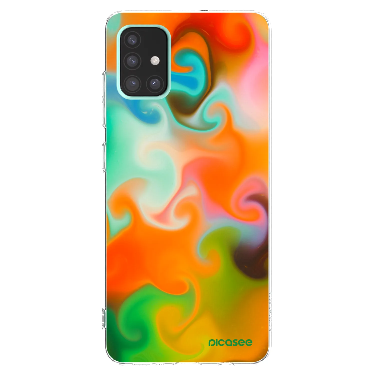 Picasee silikonski prozorni ovitek za Samsung Galaxy A51 A515F - Juice