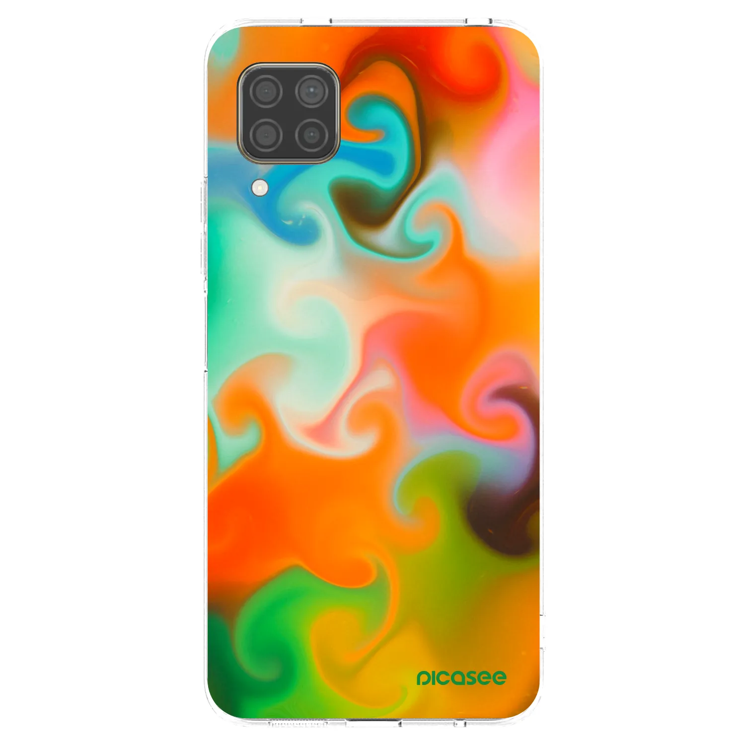 Picasee silikonski prozorni ovitek za Huawei P40 Lite - Juice