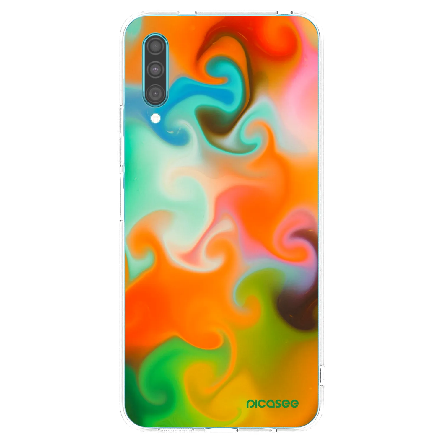 Picasee silikonski prozorni ovitek za Samsung Galaxy A30s A307F - Juice