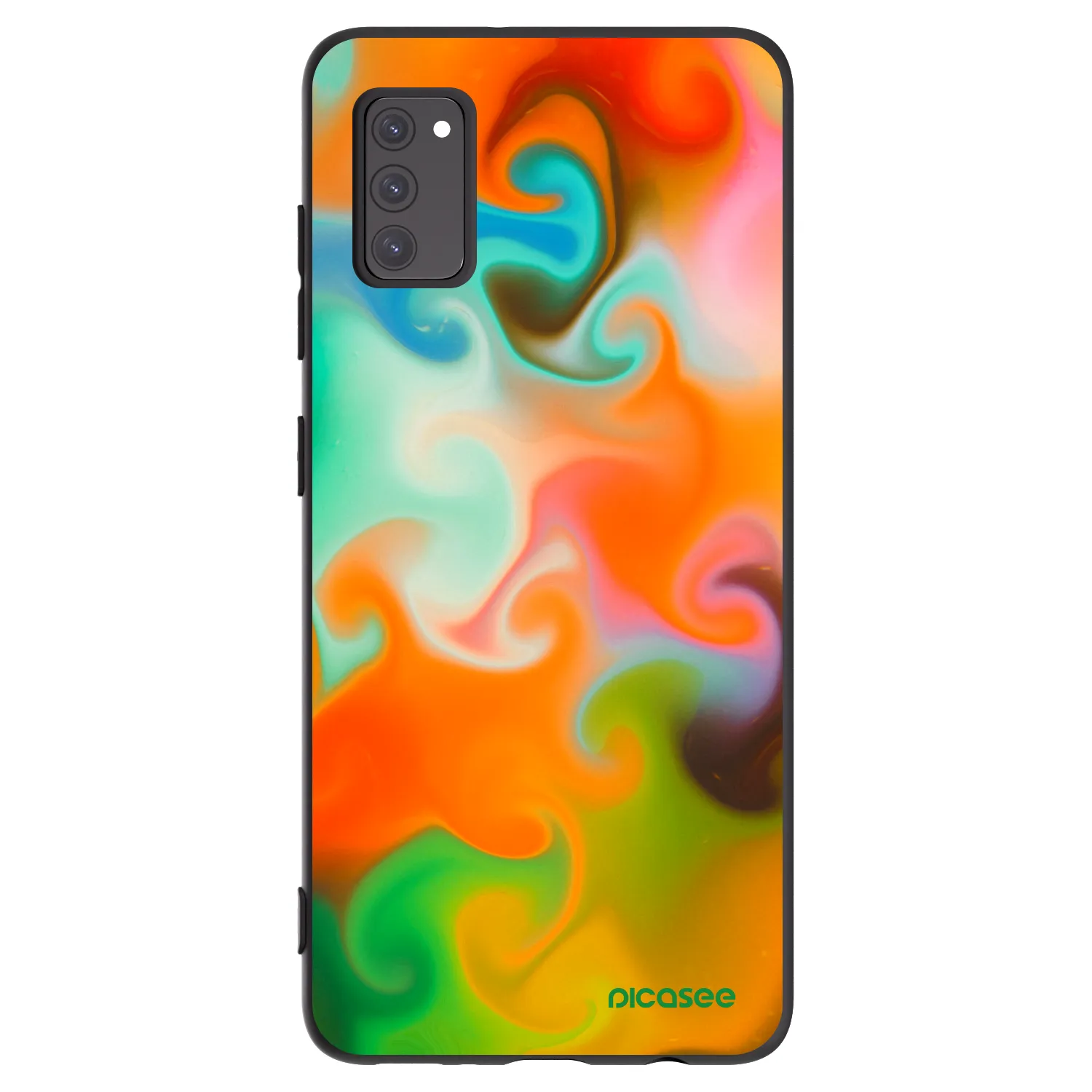 Picasee silikonski črni ovitek za Samsung Galaxy A41 A415F - Juice