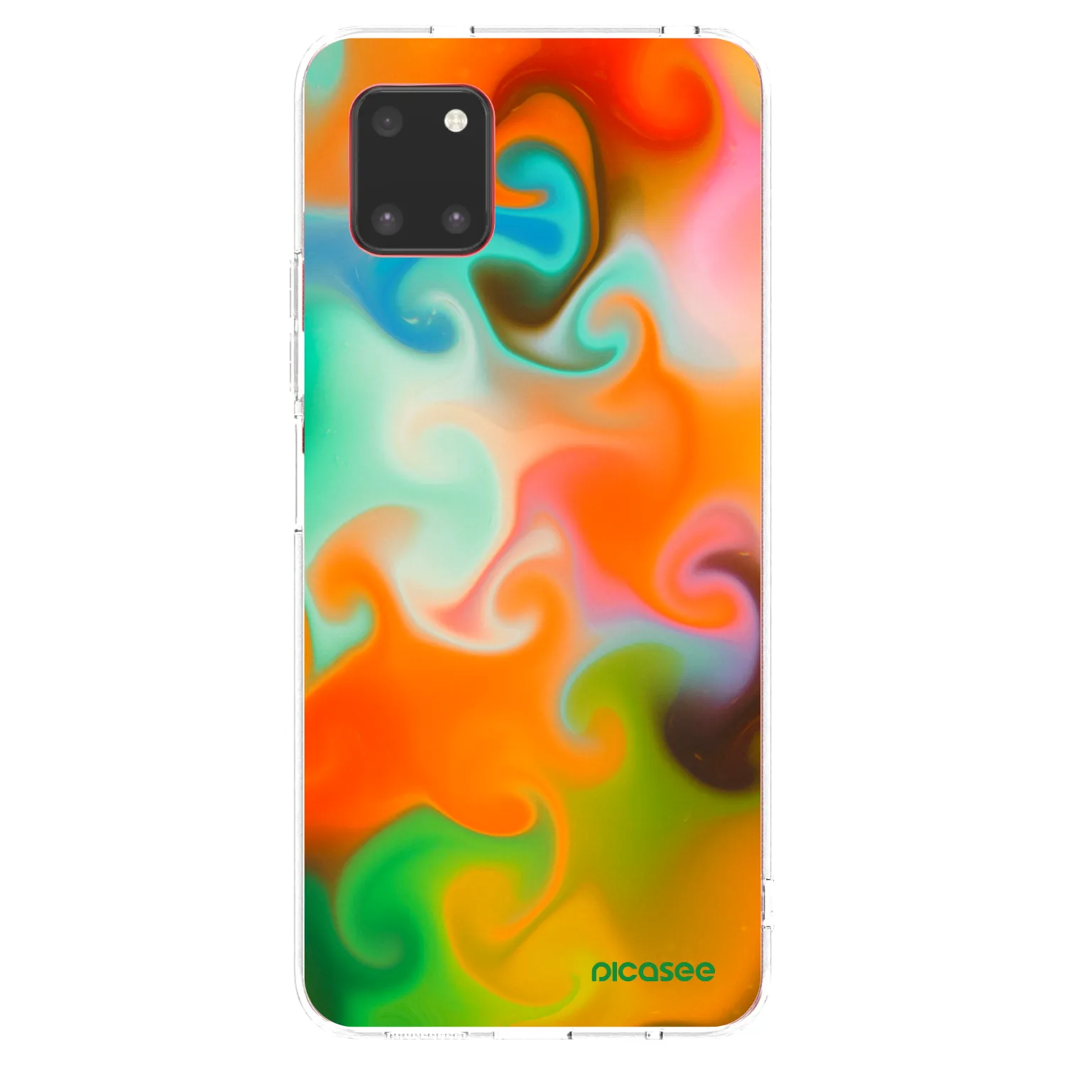 Picasee silikonski prozorni ovitek za Samsung Galaxy Note 10 Lite N770F - Juice