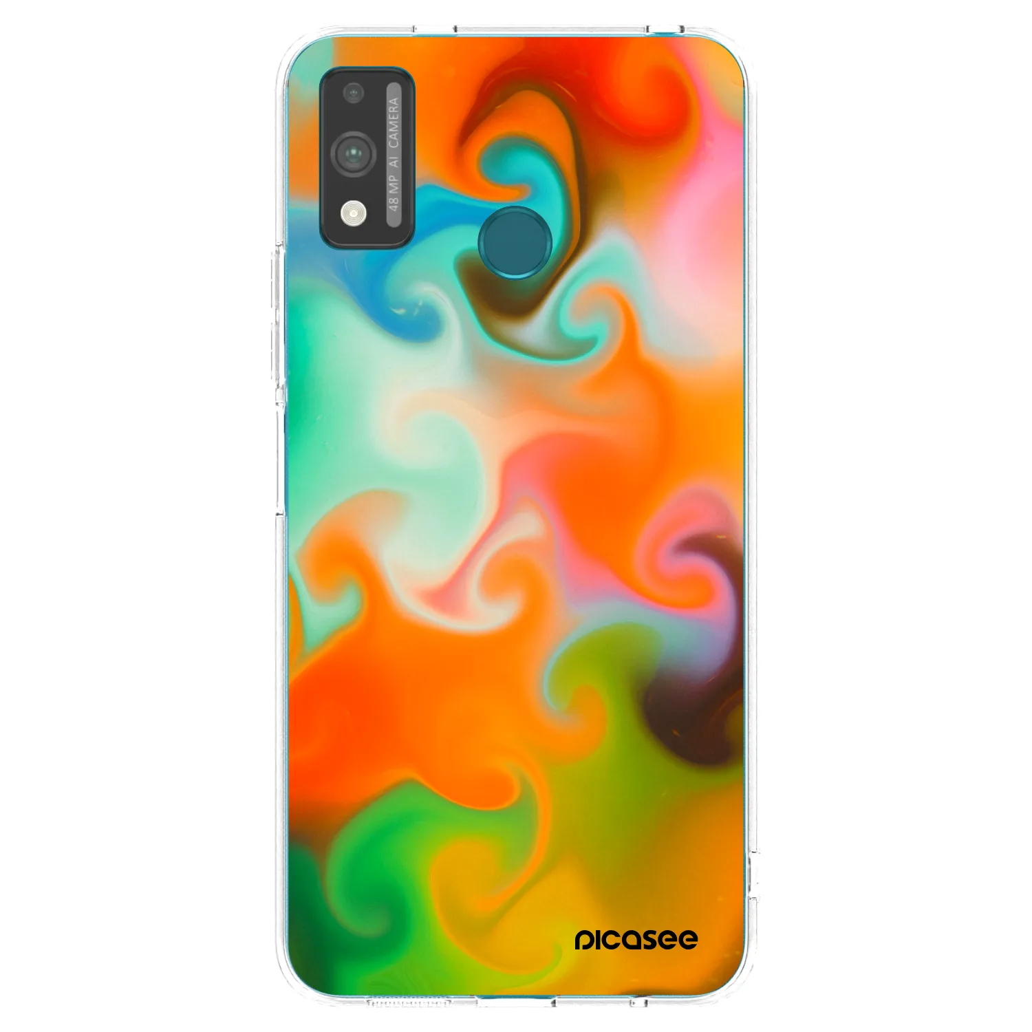 Picasee silikonski prozorni ovitek za Honor 9X Lite - Juice