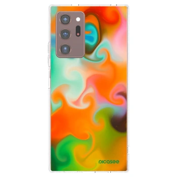 Picasee silikonski prozorni ovitek za Samsung Galaxy Note 20 Ultra - Juice